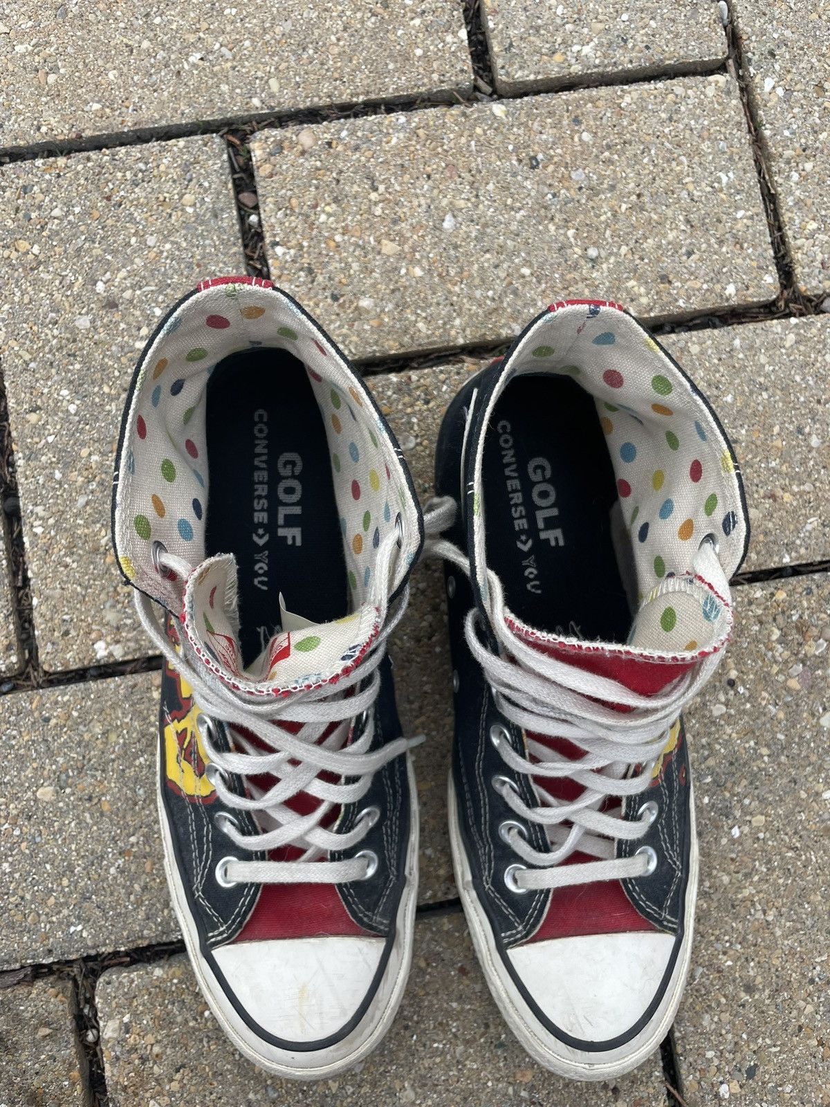 Golf Wang Golf Wang X Converse Rare Chuck Taylor Size US 7.5 / EU 40-41 - 3 Thumbnail