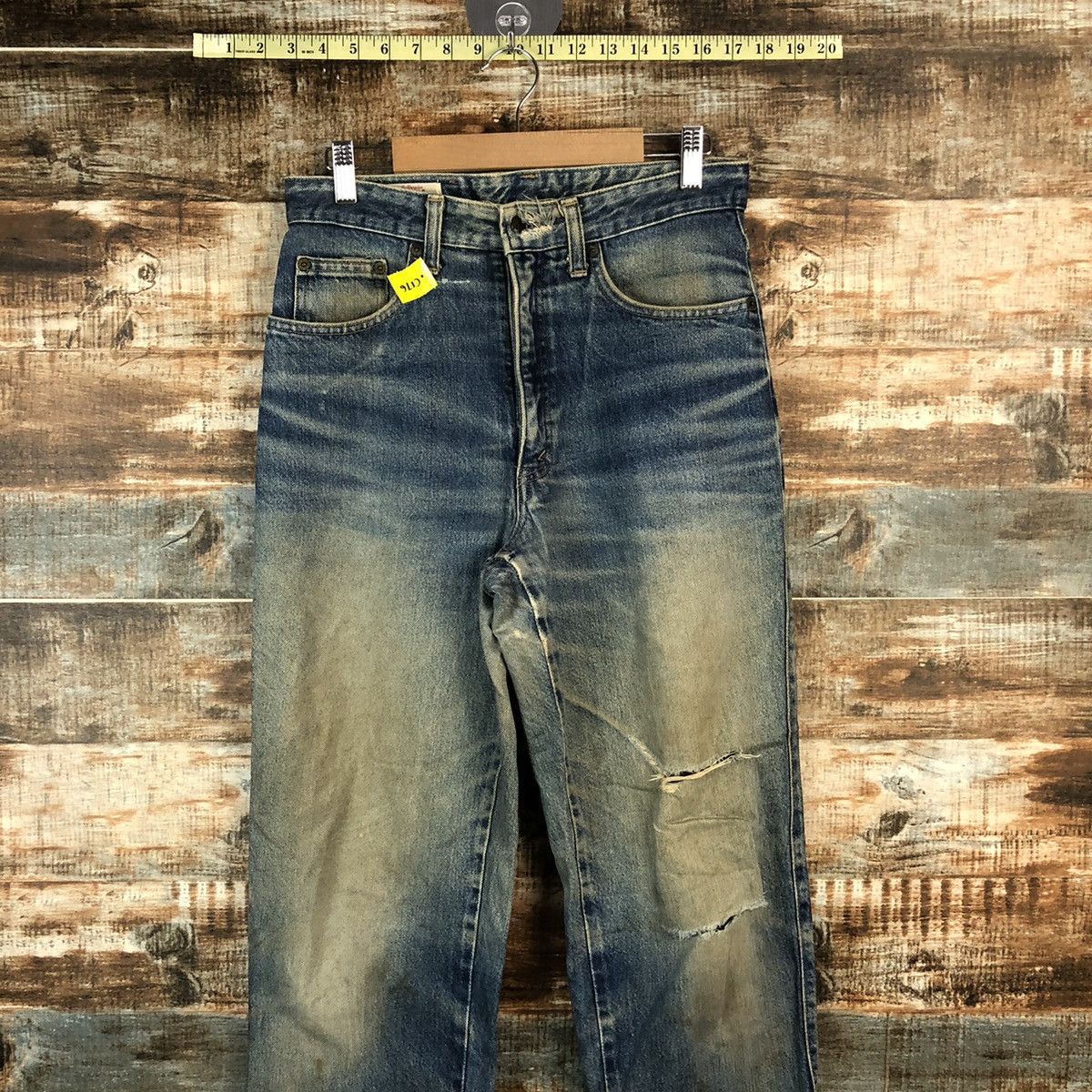 Vintage DL Bobson Pro Blue vintage Denim Pants #C176 Size US 29 - 2 Thumbnail