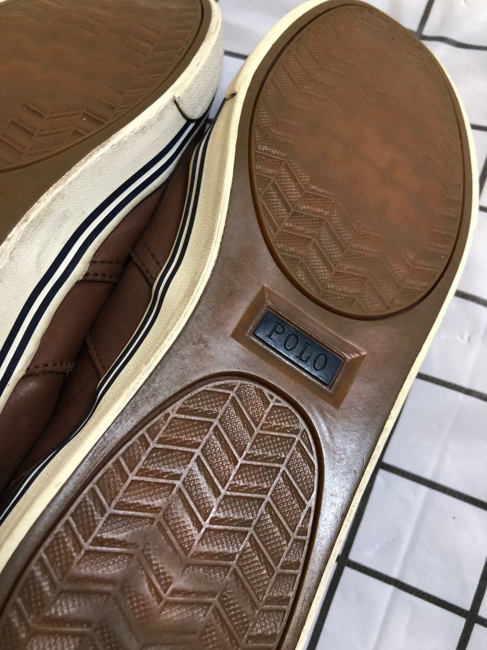Polo Ralph Lauren Ralph Lauren Hanford Leder Sneaker Herren Neu ungetragen Size US 10 / EU 43 - 13 Thumbnail