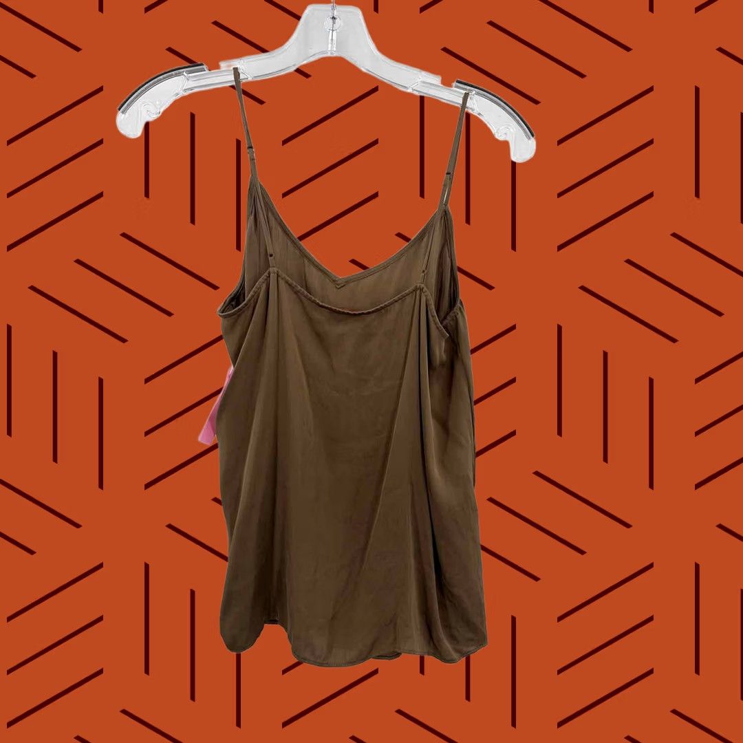 Quince Quince Tank Top Size Small Brown Pre-Owned Size S / US 4 / IT 40 - 1 Thumbnail