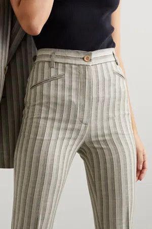 Acne Studios o1y0725 Casual Pant in Light Gray Size 28" / US 6 / IT 42 - 2 Thumbnail