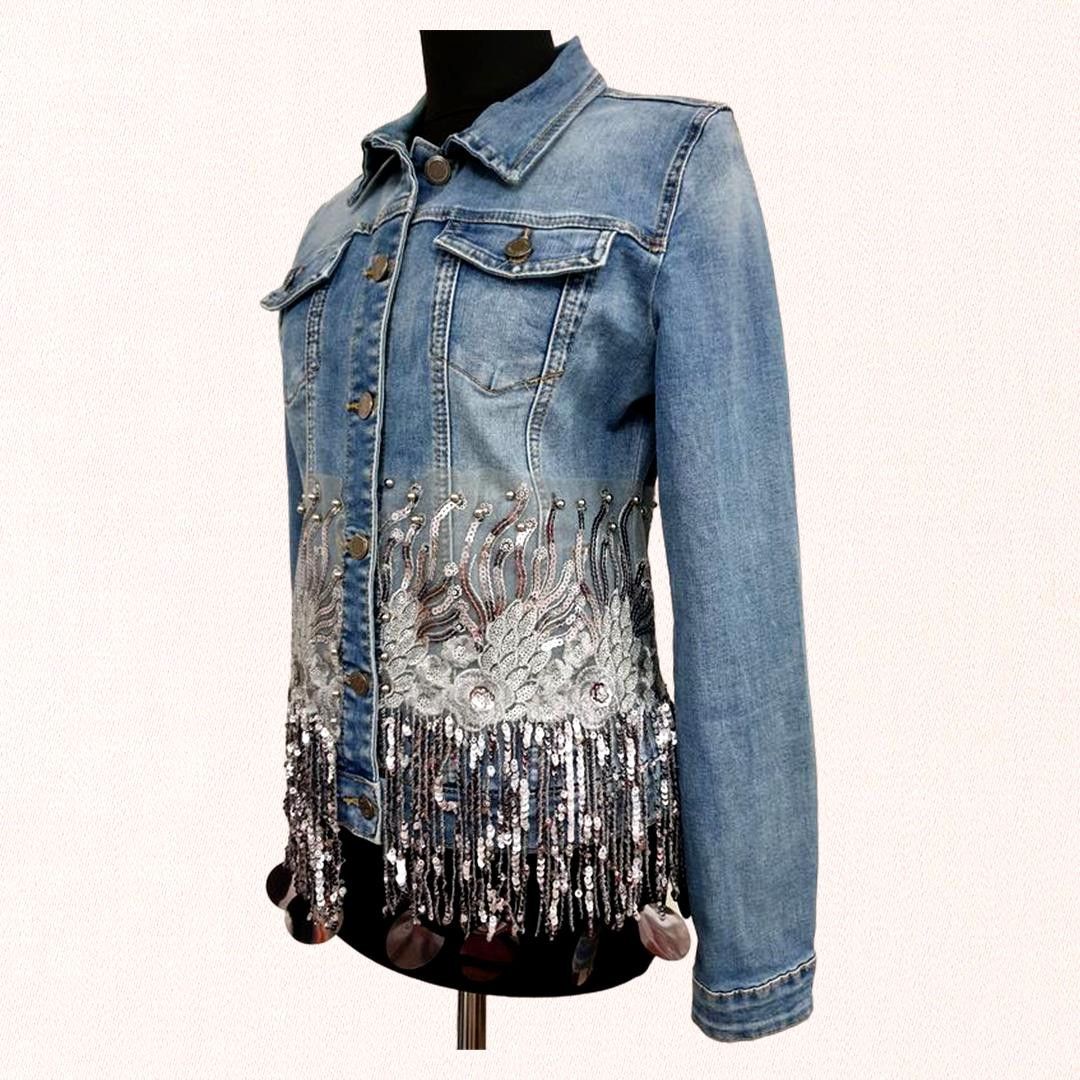 Other Casual denim jacket sz S Size S / US 4 / IT 40 - 4 Thumbnail