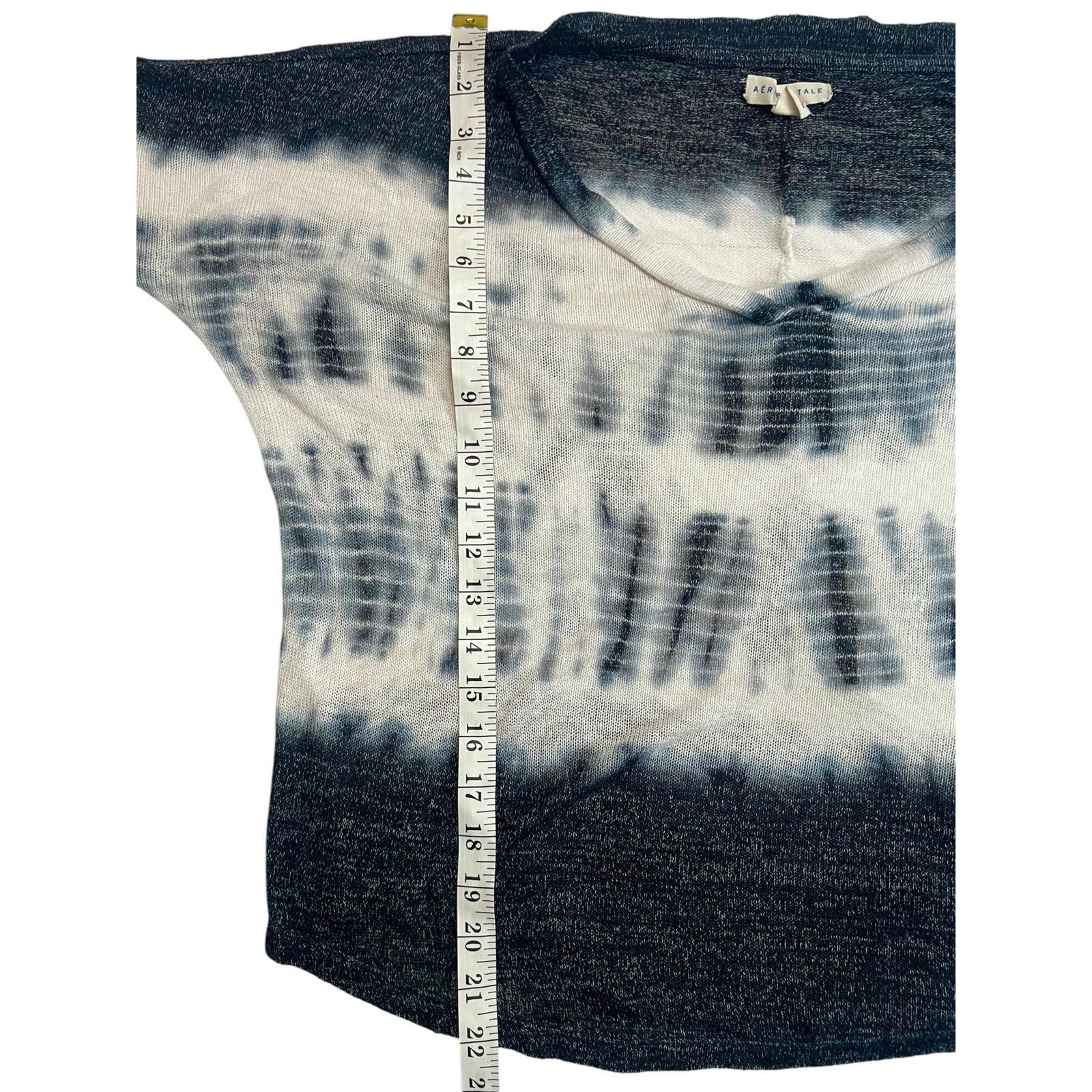Aeropostale Aeropostale Women’s Tie-Dye Lightweight XL Sweater V-Neck Size XL / US 12-14 / IT 48-50 - 10 Thumbnail