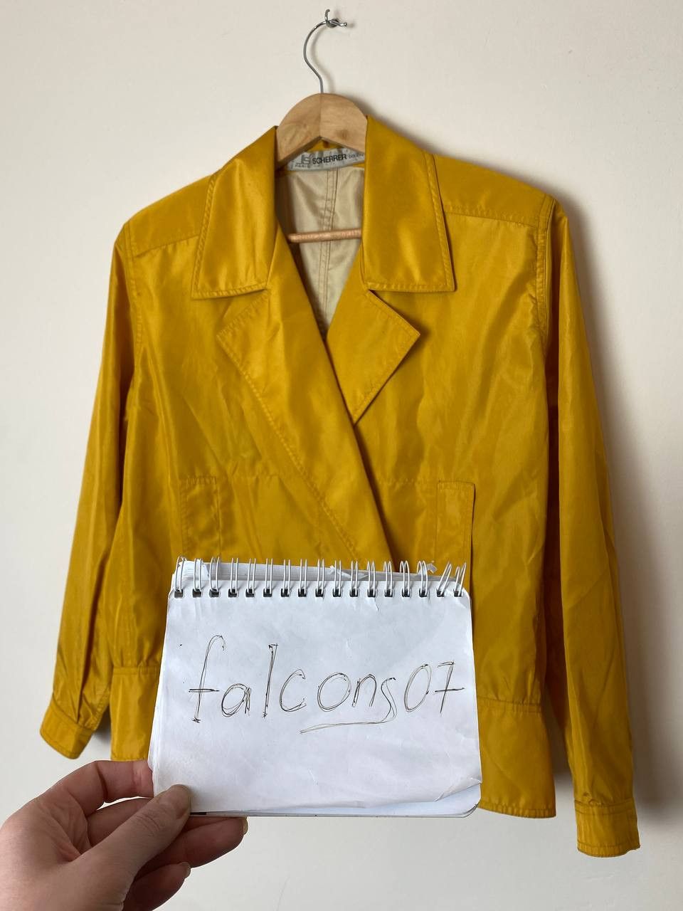 Jean-Louis Scherrer Vintage J-L Scherrer Paris Nylon Cropped Jacket Size M / US 6-8 / IT 42-44 - 2 Thumbnail