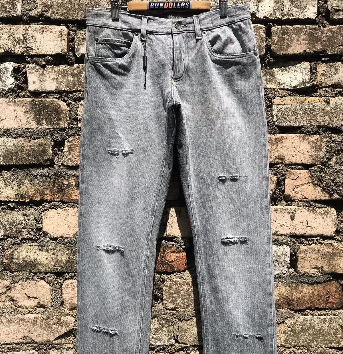 Dolce & Gabbana Dolce & Gabbana Denim Selvedge Distressed D&G Luxury Brand Size US 30 / EU 46 - 6 Thumbnail