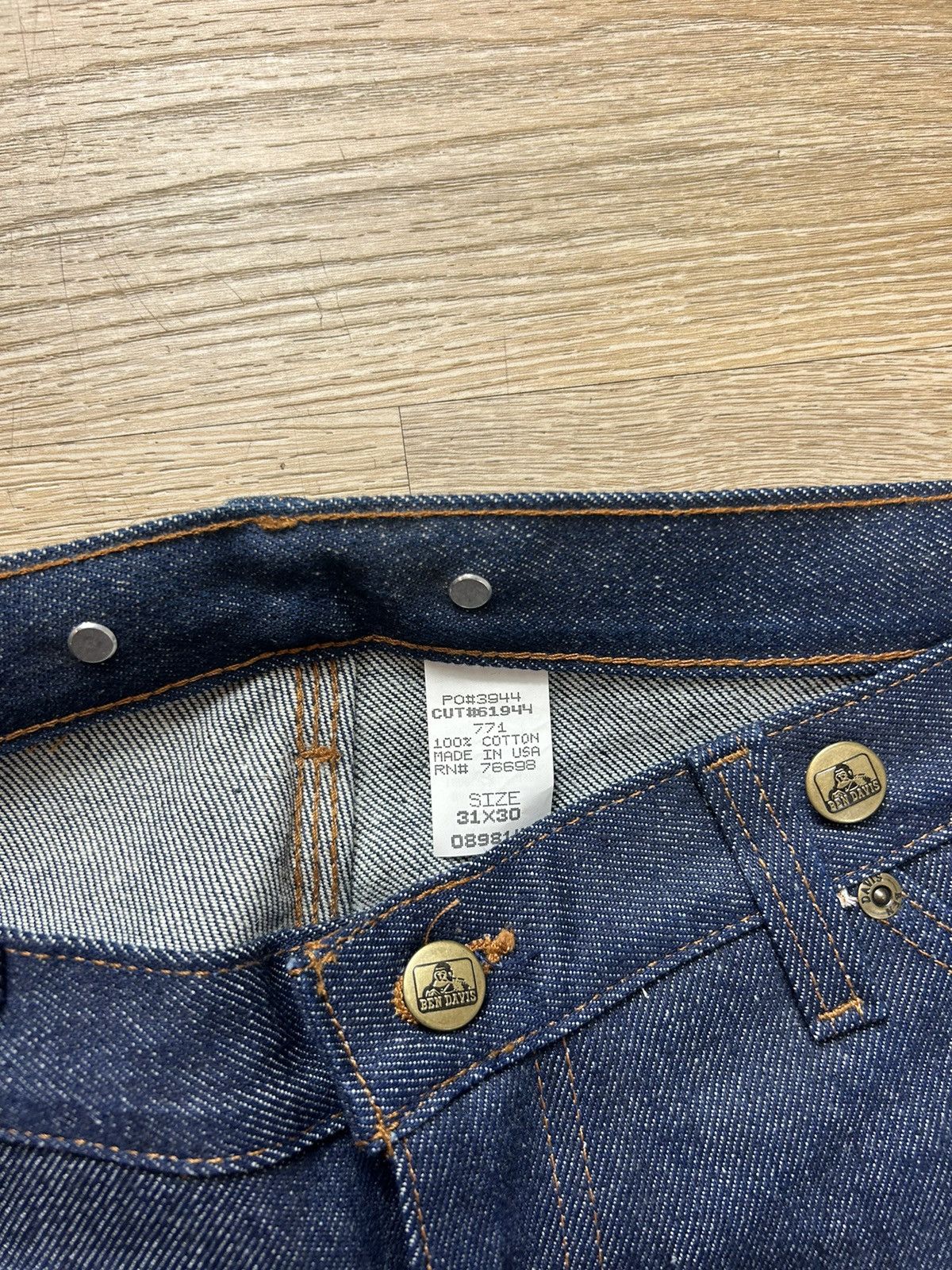 Ben Davis × Vintage Vintage Ben Davis Rare Logger Jeans Size US 31 - 4 Thumbnail