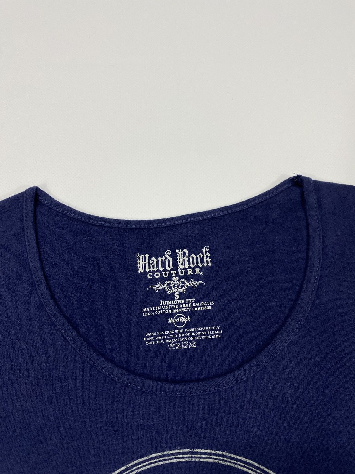 Hard Rock Cafe LASTDROP🔥Y2K Hard Rock Cafe Couture London Crown Rhinestones Size S / US 4 / IT 40 - 5 Thumbnail