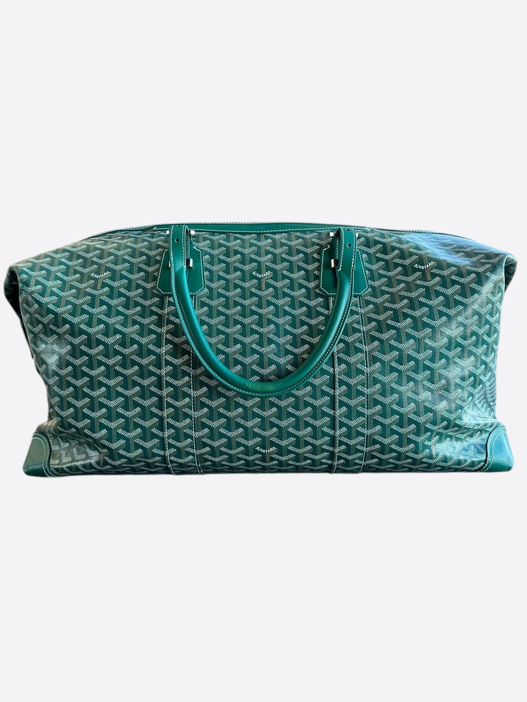 Goyard Green Boeing 55 Duffel Bag, Men's