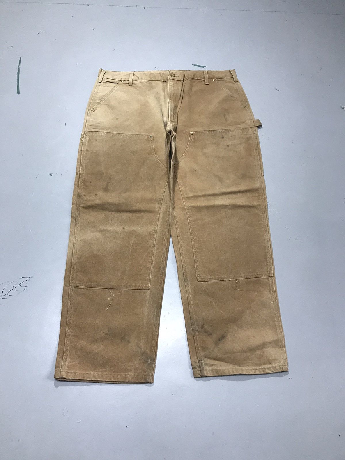 Carhartt Vintage Carhartt double knee workwear denim Size US 40 / EU 56 - 1 Thumbnail