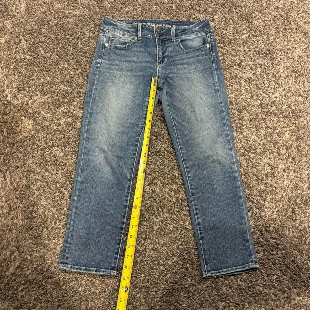 American Eagle Outfitters American Eagle Outfitters Woman’s Artist Crop Jeans Size 27" / US 4 / IT 40 - 3 Thumbnail