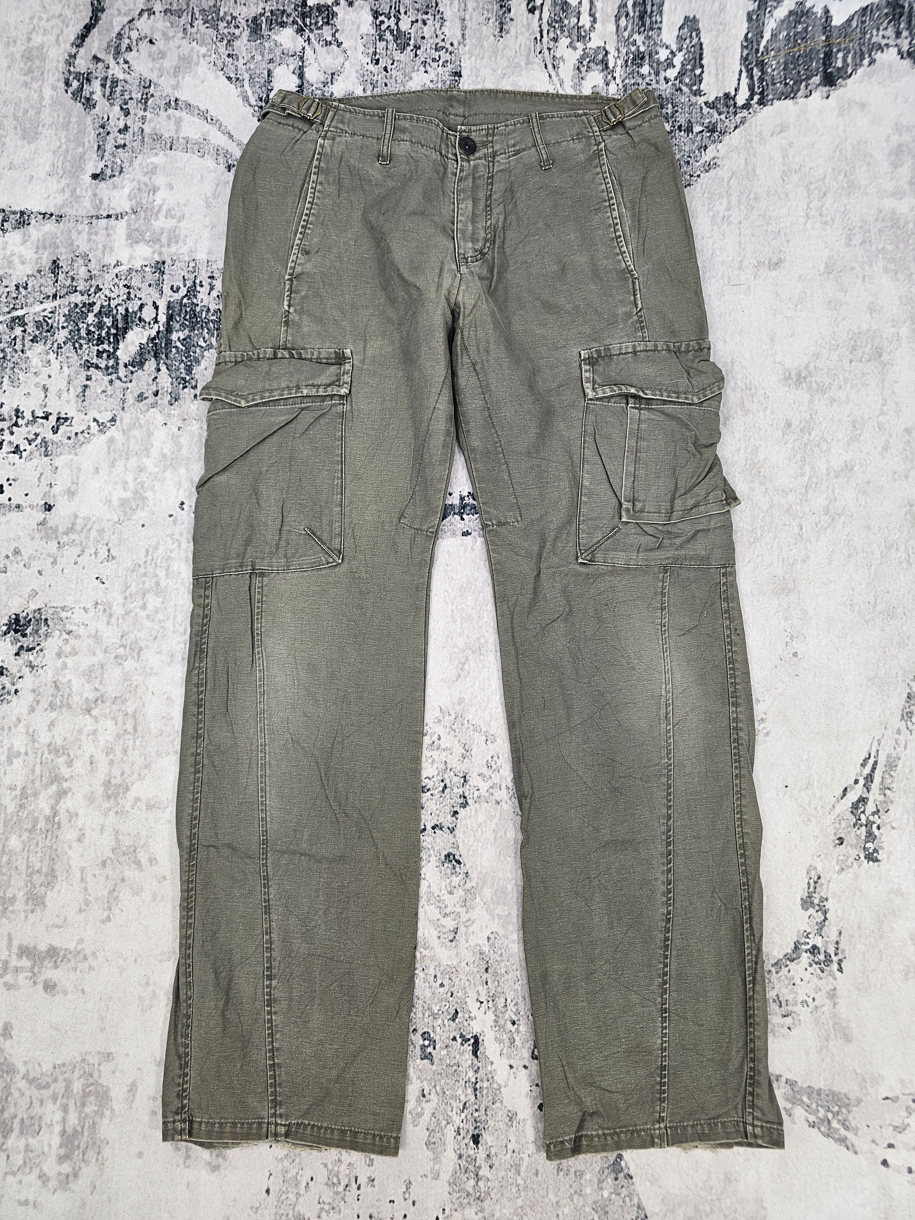 Global Work GLOBAL WORK Muti Pocket Cargo Tactical Pants JB0289 Size 34 Size US 34 / EU 50 - 1 Thumbnail