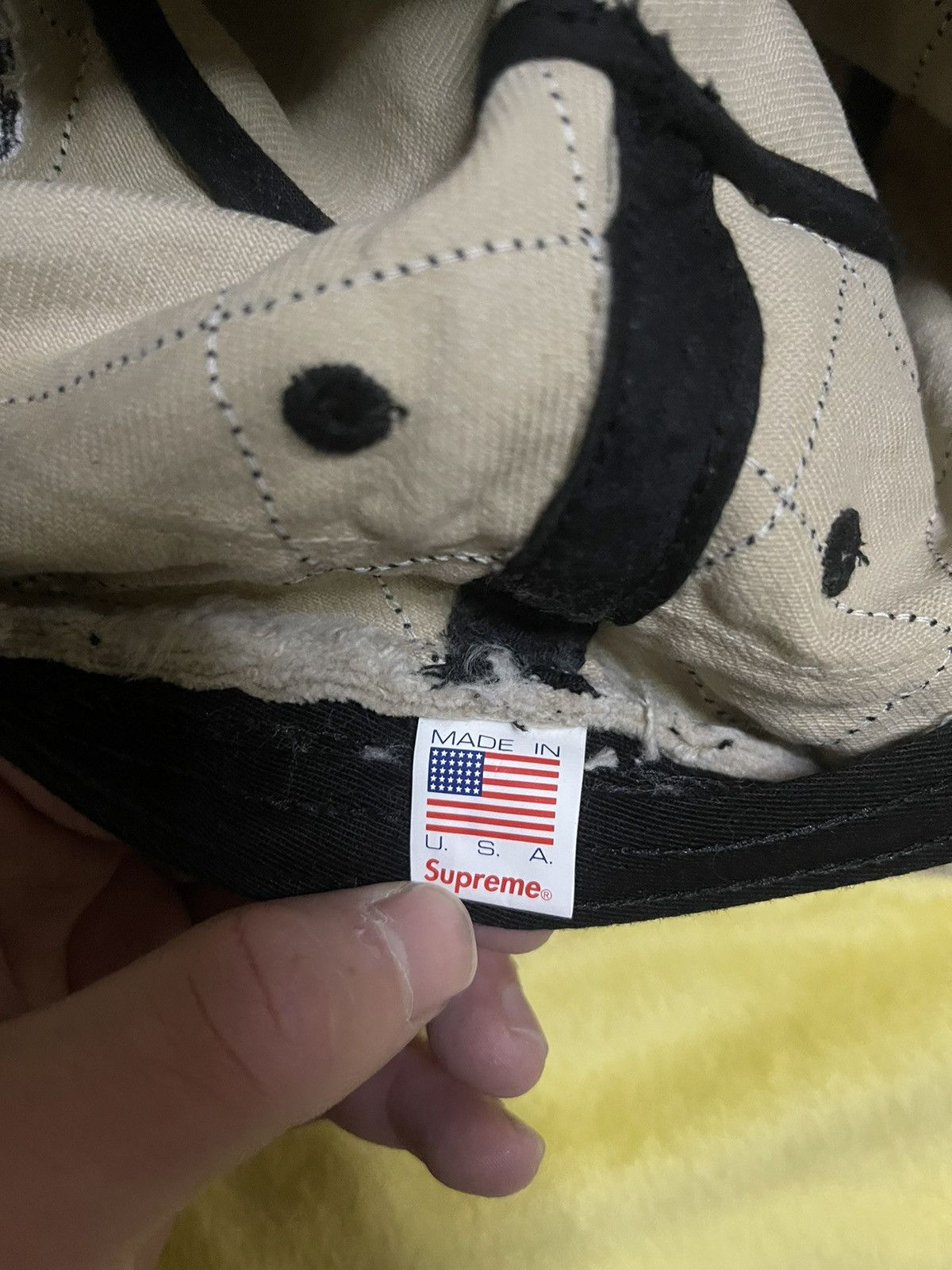 Supreme Supreme Diamond stitch Crusher M/L Size ONE SIZE - 4 Thumbnail