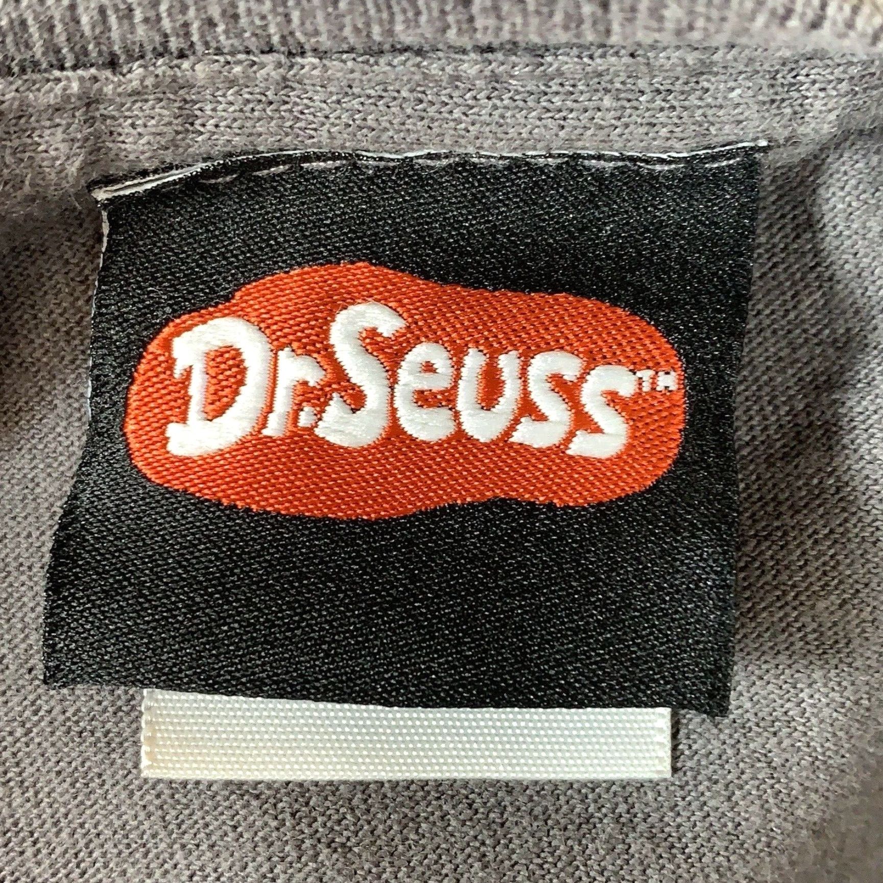 Vintage VINTAGE Dr Seuss T Shirt Gray Mens M YOU'RE A SLY ONE MISTER GRINCH Shirt Regular Cotton Graphic Print 2000-2009 Size US M / EU 48-50 / 2 - 5 Thumbnail