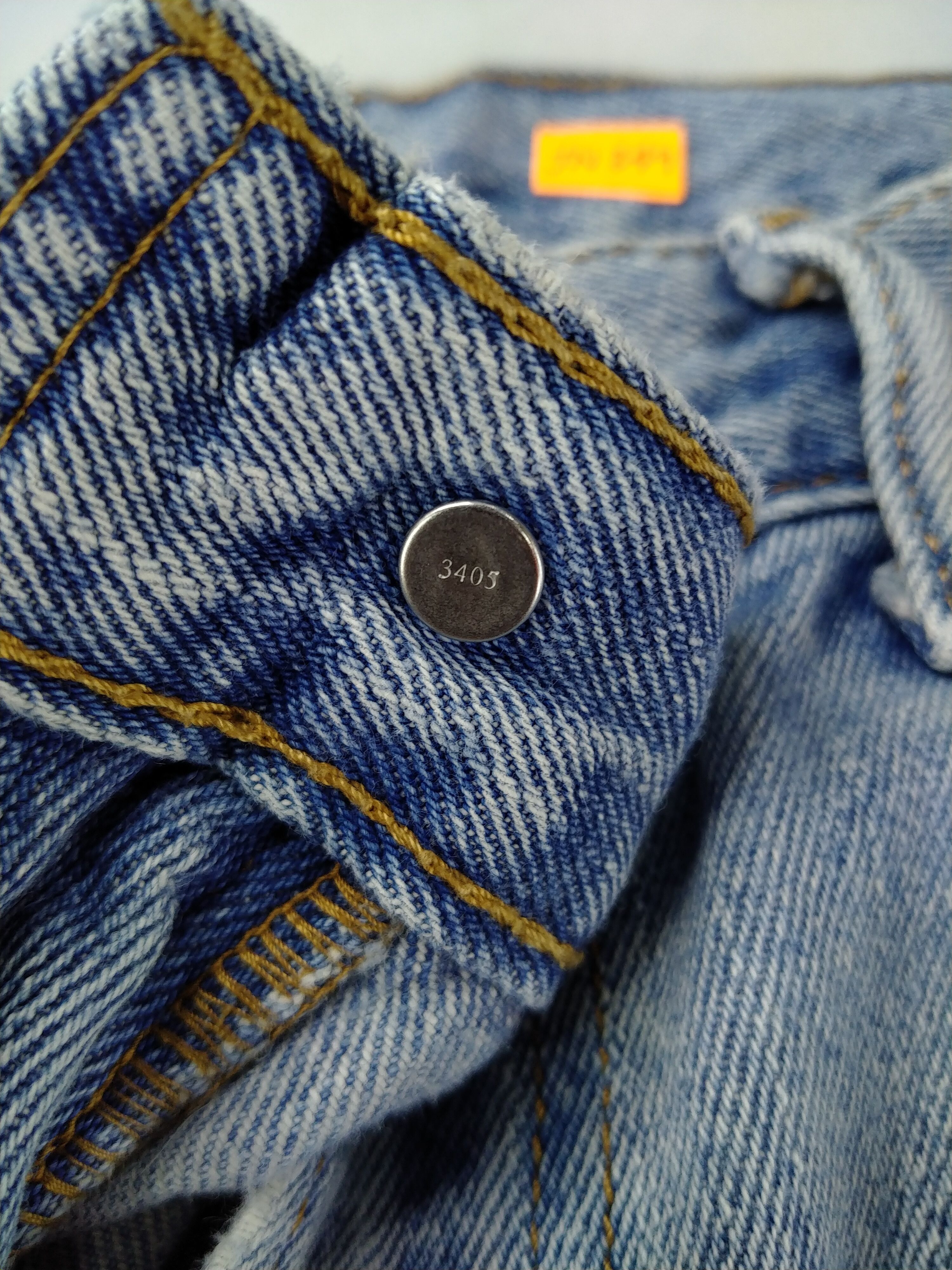 Japanese Brand Light Wash Vintage Levi's 505 35 x 31.5 Denim -JN349 Size US 34 / EU 50 - 9 Thumbnail