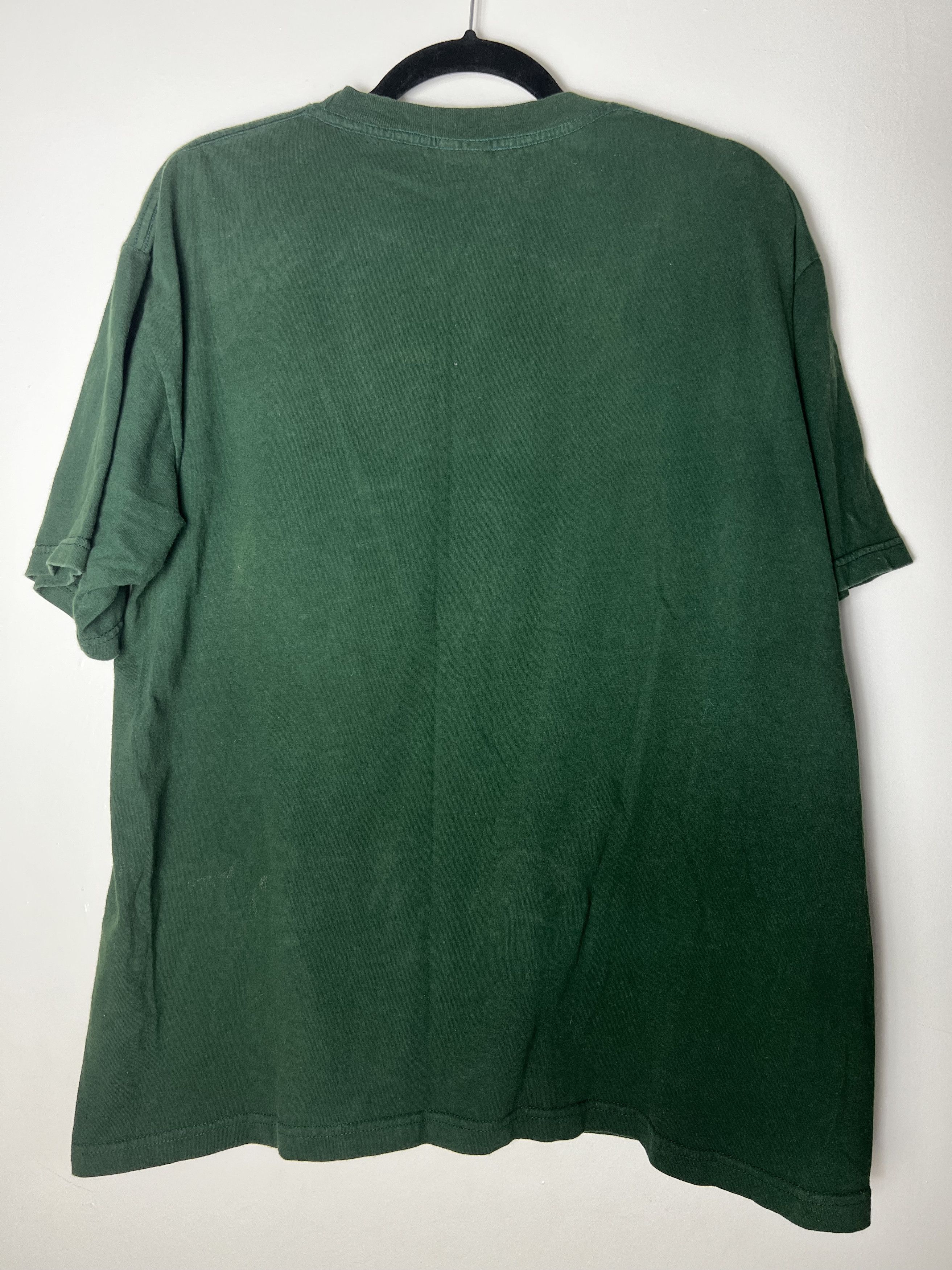 Vintage Vintage 1990's Brett Favre Country Green Bay Packers T-shirt Size US L / EU 52-54 / 3 - 5 Thumbnail