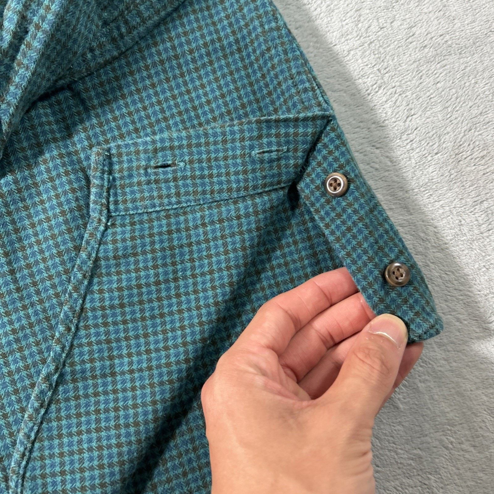L.L. Bean LL Bean Archive Soft Flannel 1958 Wms Medium Function Tunic Size M / US 6-8 / IT 42-44 - 4 Thumbnail