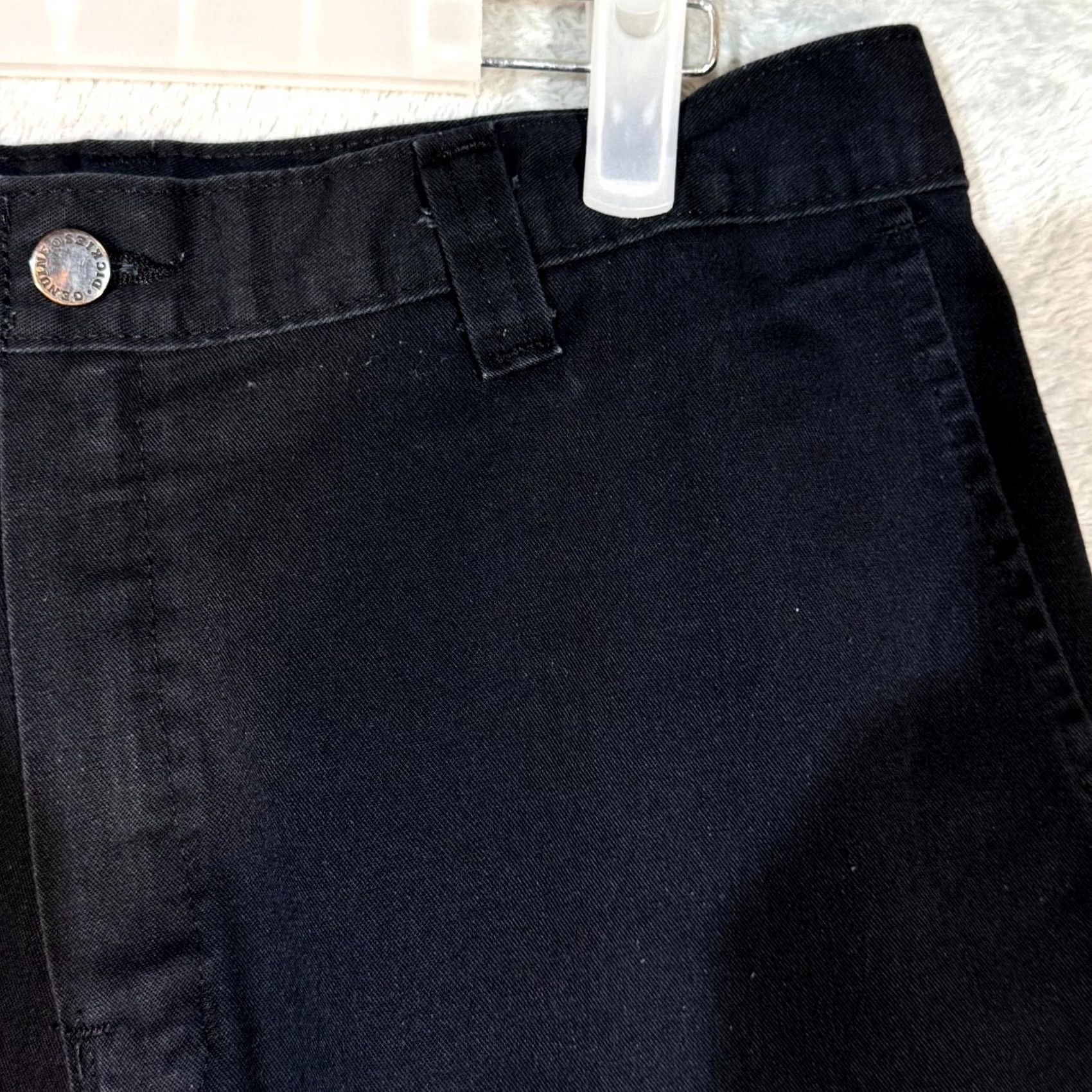 Dickies Dickies 874 Men’s Work Pants 34x32 Black Regular Fit Flat Front Zip Fly Size US 34 / EU 50 - 4 Thumbnail