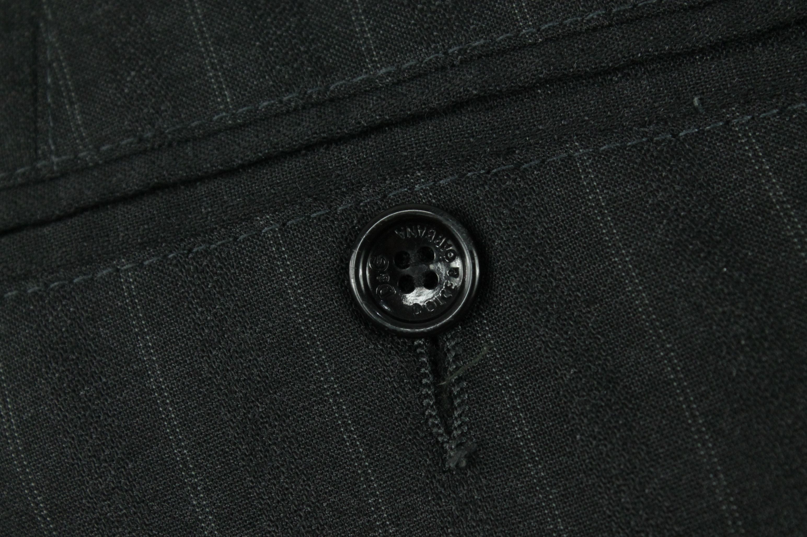 Dolce & Gabbana Dolce & Gabbana Striped Wool Formal Slim Fit Suit Men's Size 42R - 19 Thumbnail