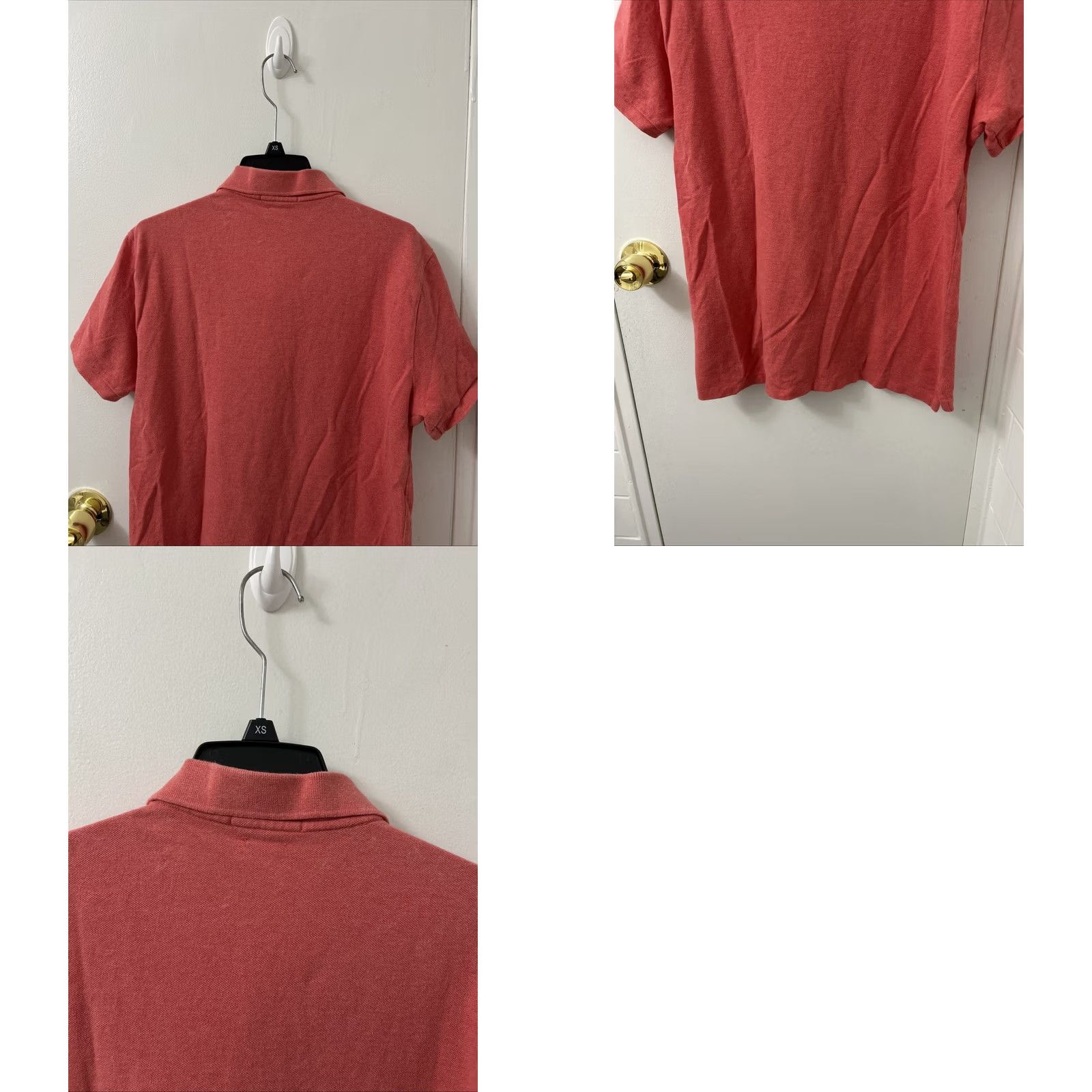 Polo Ralph Lauren Polo Ralph Lauren Shirt Mens Medium Pink Custom Slim Fit Short Sleeve Blue Pony Size US M / EU 48-50 / 2 - 8 Thumbnail