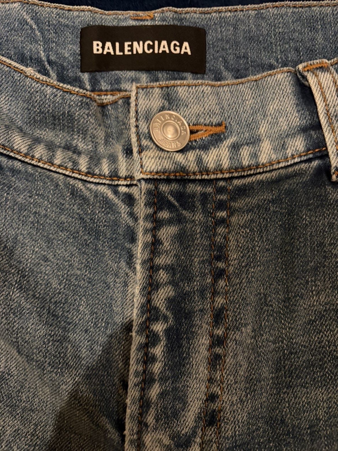 Balenciaga Balenciaga Japanese Denim Size US 29 - 3 Thumbnail
