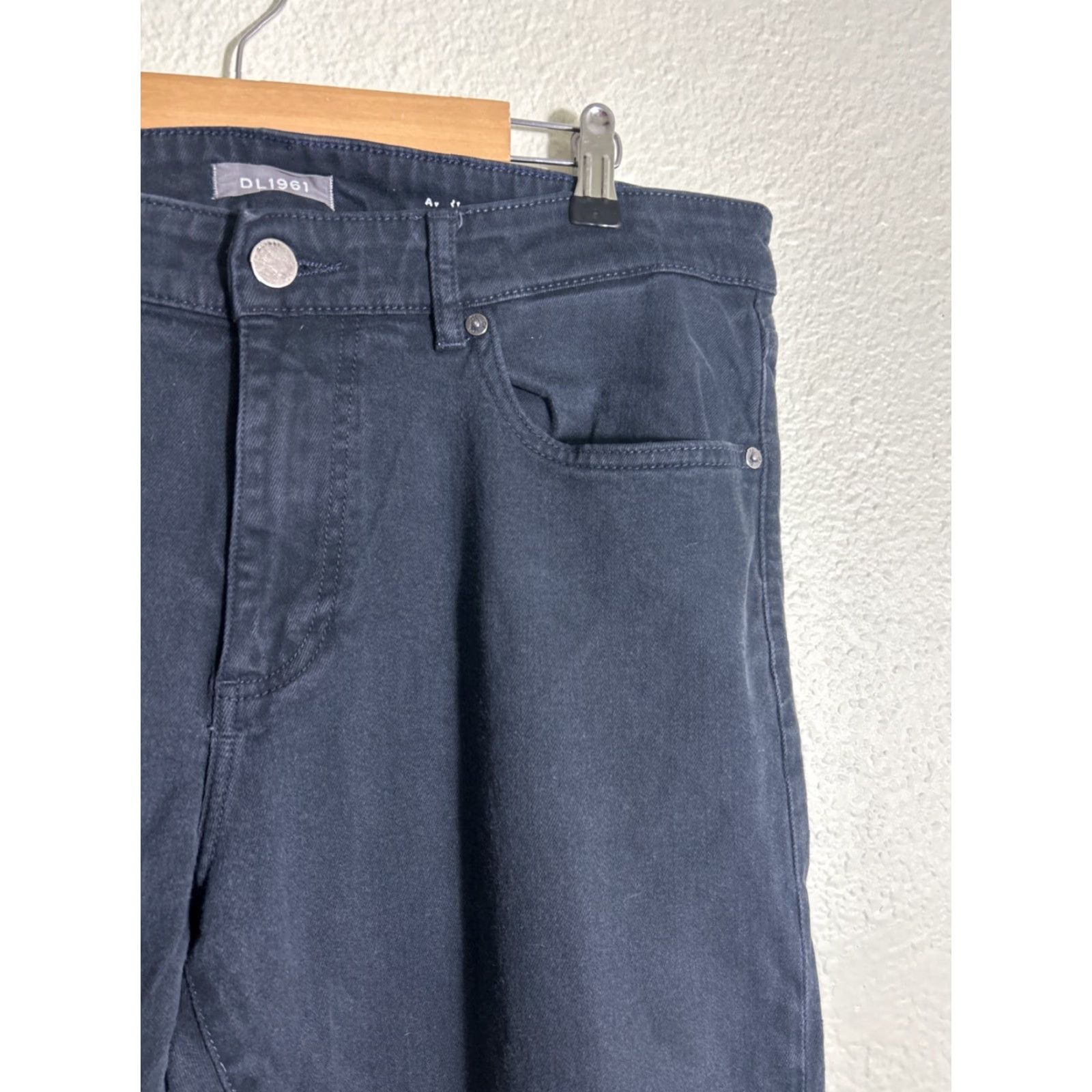 DL1961 DL1961 AVERY Jeans Mens 34x32 Black Modern Straight Pants Regular Inseam 32 Jeans Black Mens Size US 34 / EU 50 - 5 Thumbnail