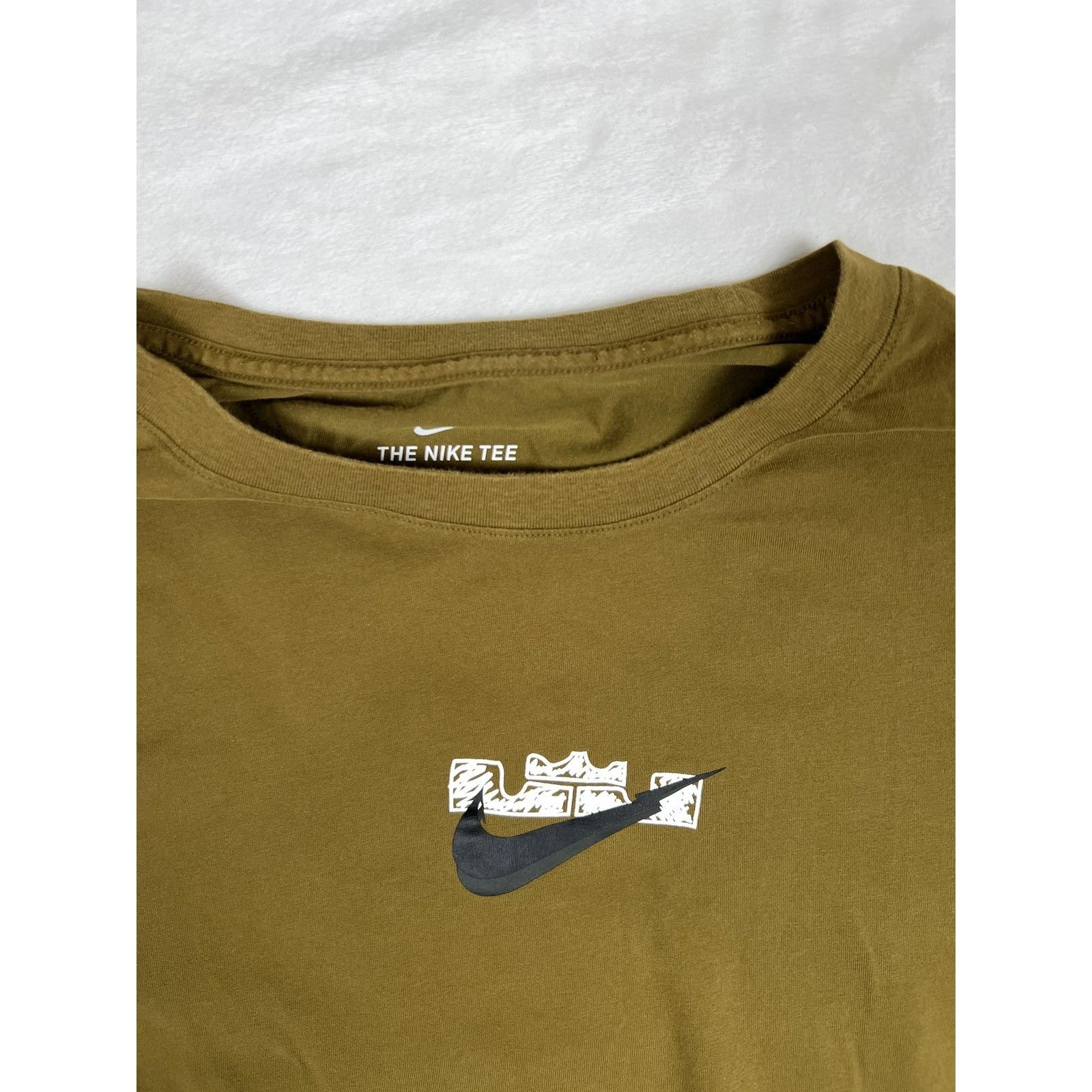 Nike Nike LeBron Shirt Mens 3XL Tall Brown Dri-Fit Graphic Basket Size US XXL / EU 58 / 5 - 4 Thumbnail