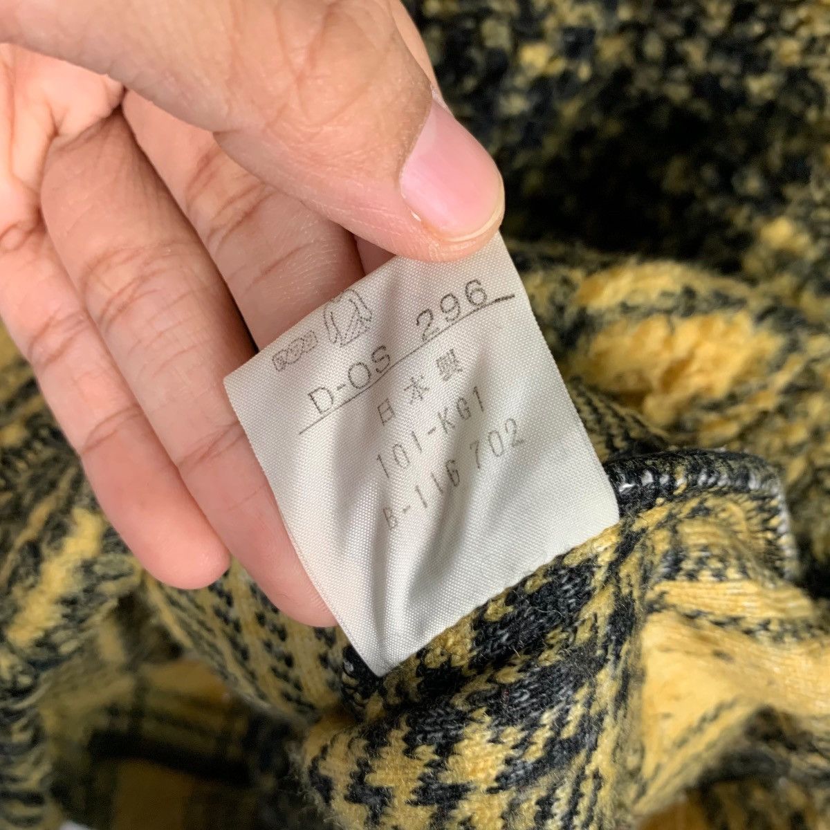 McGregor 90's MCREGOR Yellow Tartan Half Zip Sweater #2085-C91 Size US M / EU 48-50 / 2 - 14 Thumbnail