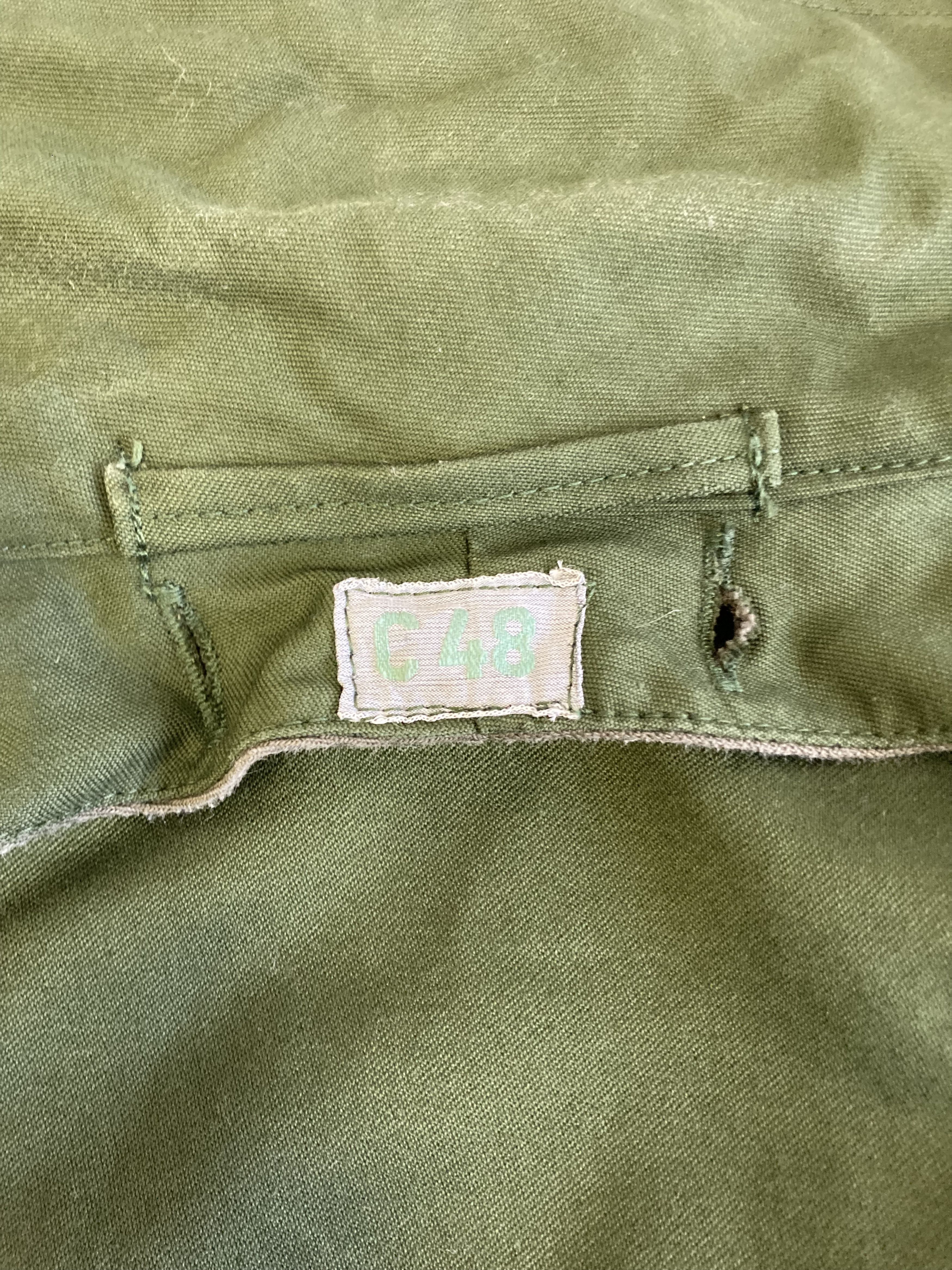 Japanese Brand × Vintage Sweden Army Vintage 60's Jacket XL Men Coat No lining Nato Size US XL / EU 56 / 4 - 3 Thumbnail