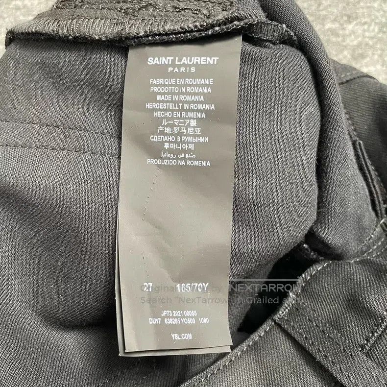 Saint Laurent Paris #REF! Size US 27 - 4 Thumbnail