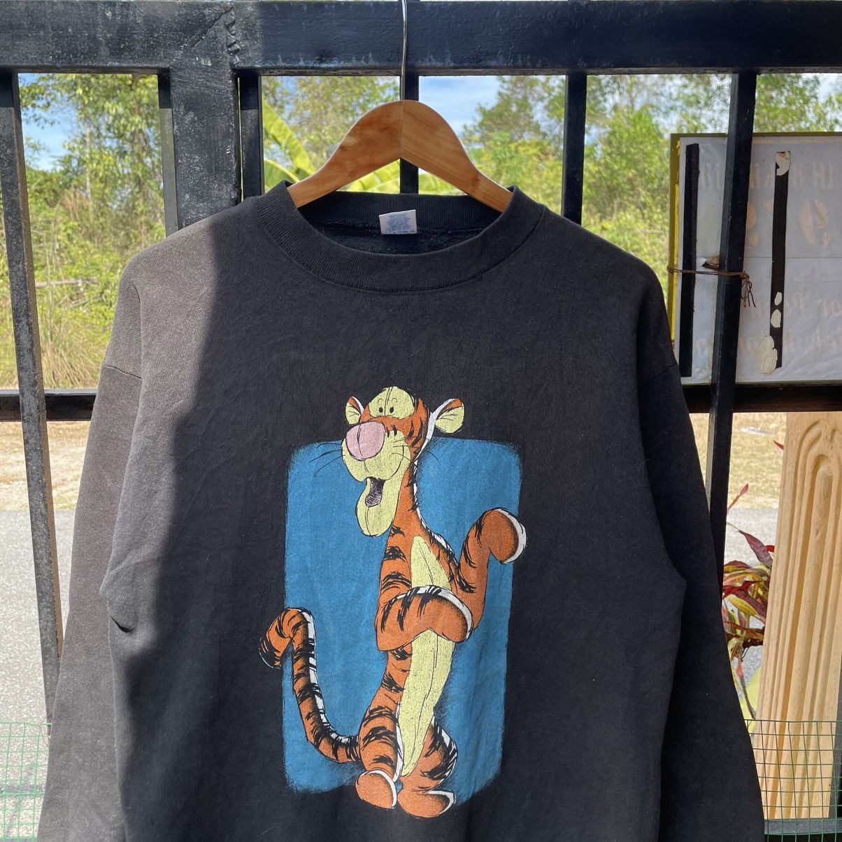 Velva Sheen 🔥Vintage 80s Velva Sheen Disney Tigger Big Image Sweatshirts Size US S / EU 44-46 / 1 - 4 Thumbnail