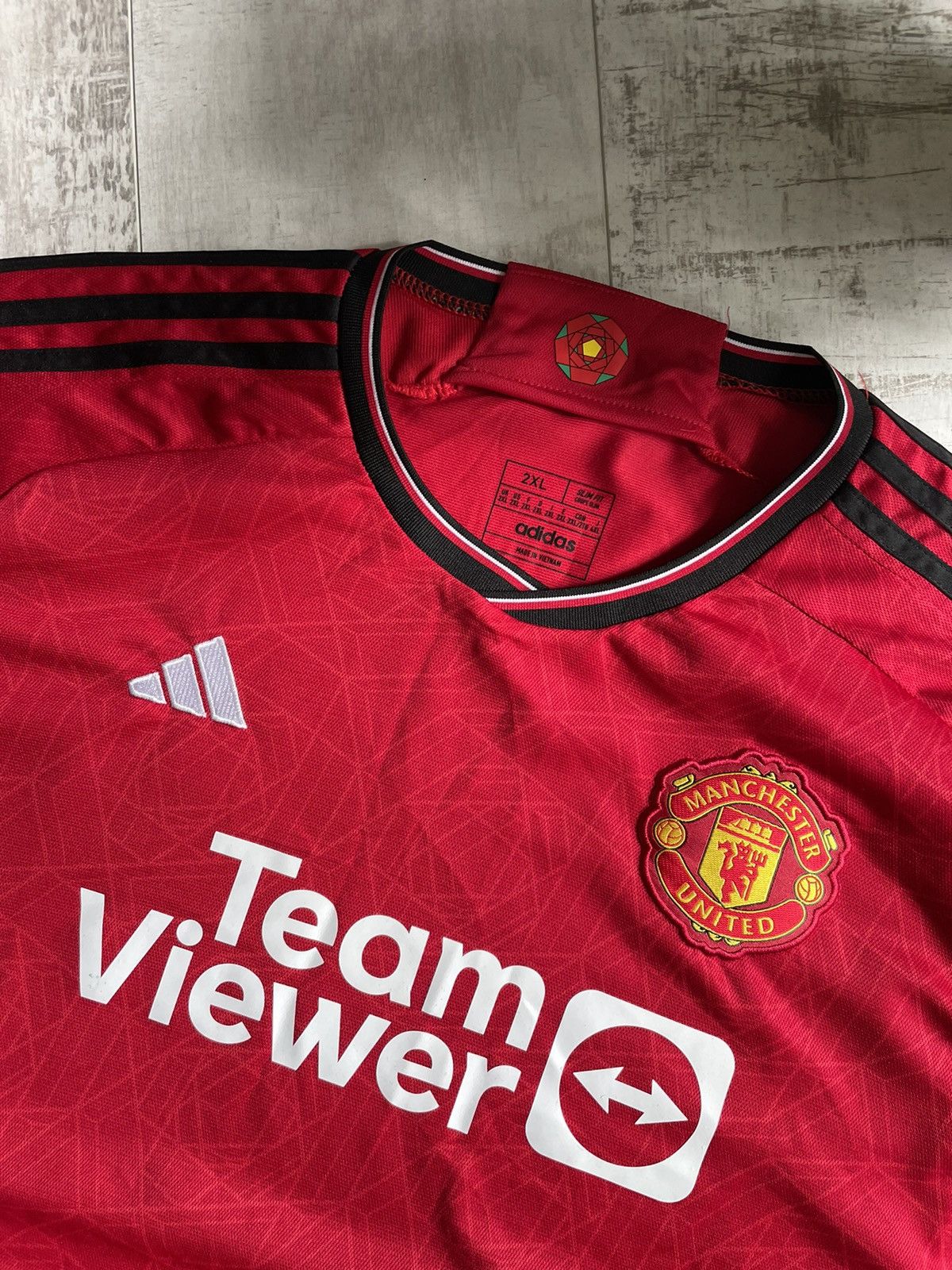 Adidas Adidas Manchester United 2023/2024 Football Shirt Jersey Size US XXL / EU 58 / 5 - 3 Thumbnail