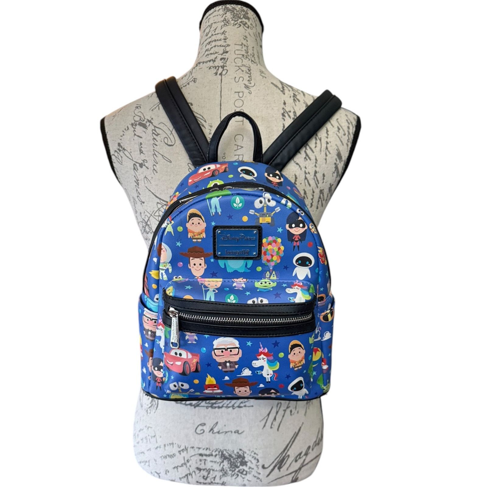 Other Loungefly Disney Parks Pixar Chibi APO Mini Backpack Size ONE SIZE - 2 Thumbnail