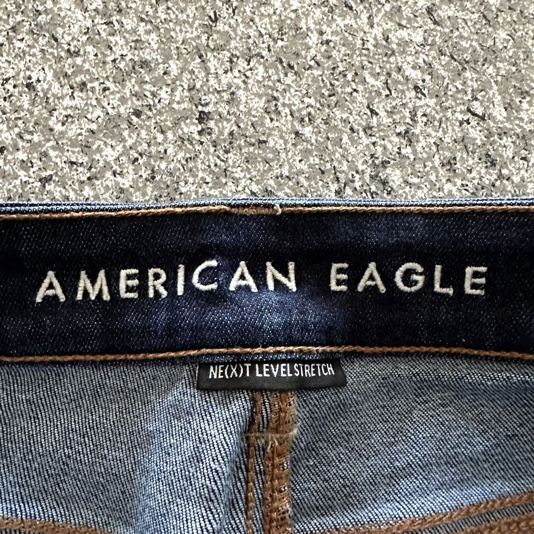 American Eagle Outfitters American Eagle Outfitters Jeans Shirt Womens 6 Regular High Rise Jegging 28x30 Blue Denim 5-Pocket Stretch Size 28" / US 6 / IT 42 - 4 Thumbnail