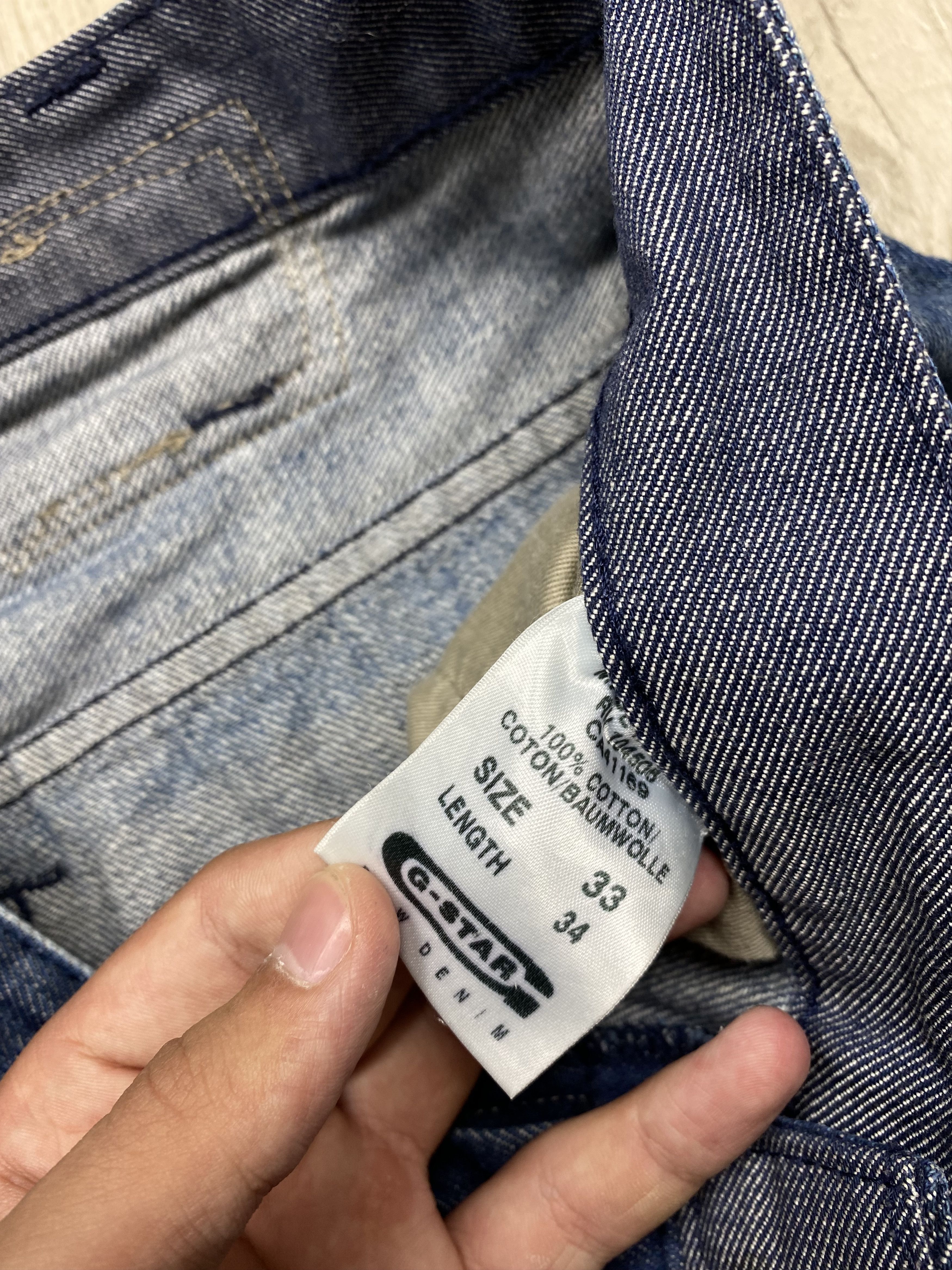 G-Star G Star Raw Mens Denim Pants Double Knee Y2K Size US 33 - 5 Thumbnail
