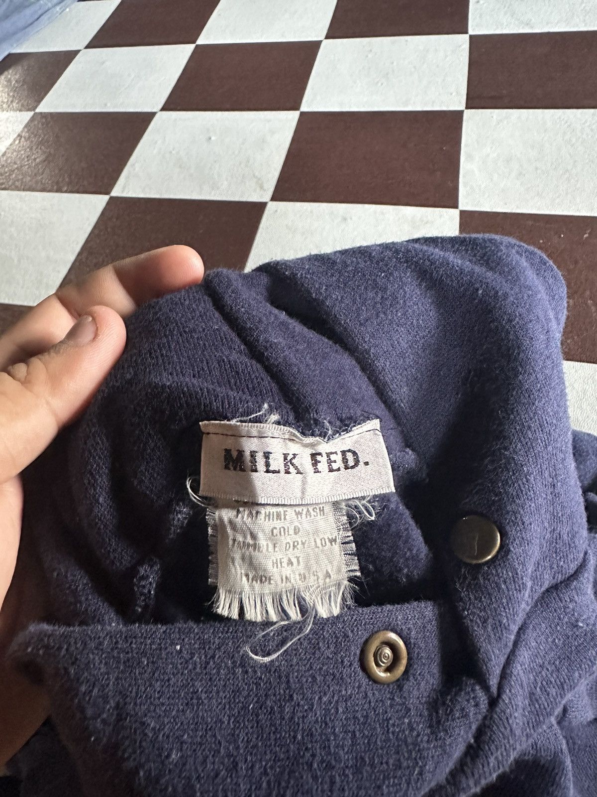 Milk fed pullover hoodie