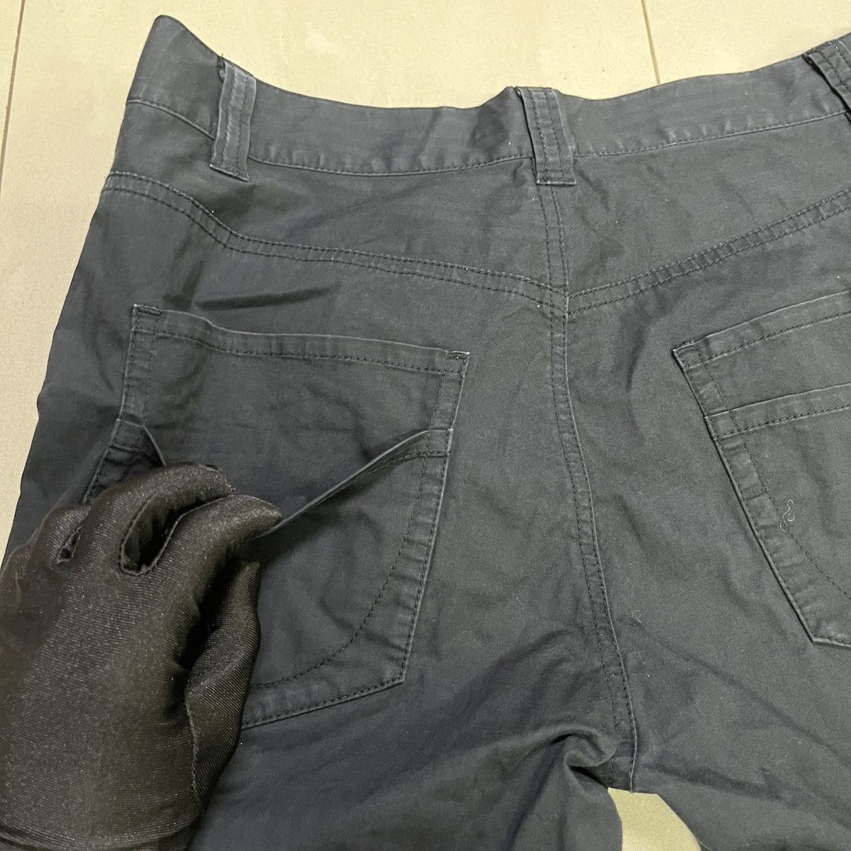 Japanese Brand × Katharine Hamnett London × Vintage Vintage Katharine Hamnett Punk Bootcut Pants Size 28" / US 6 / IT 42 - 14 Thumbnail