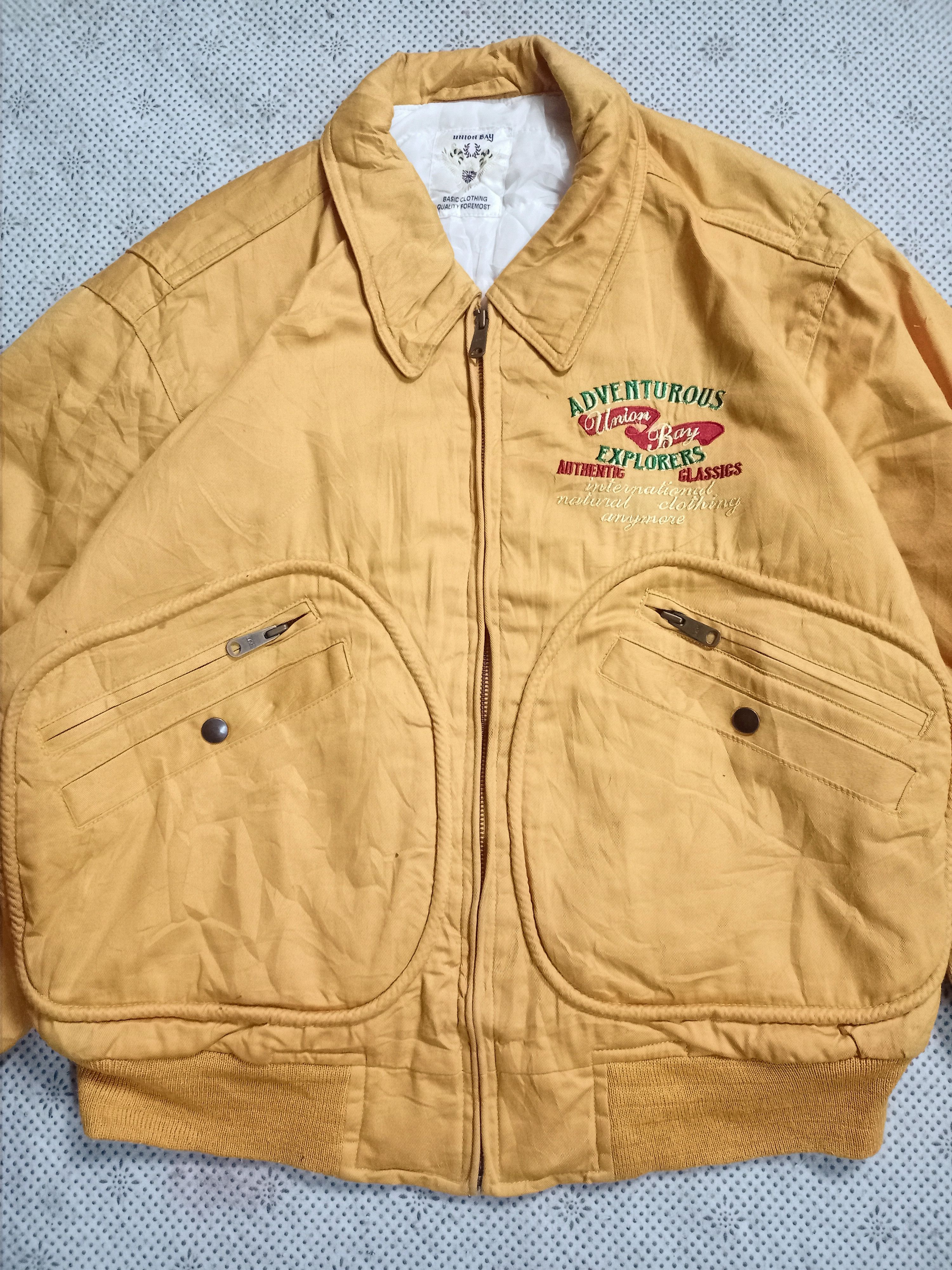 Japanese Brand × UNIONBAY 🔥Union Bays Bomber Jacket Size US L / EU 52-54 / 3 - 4 Thumbnail