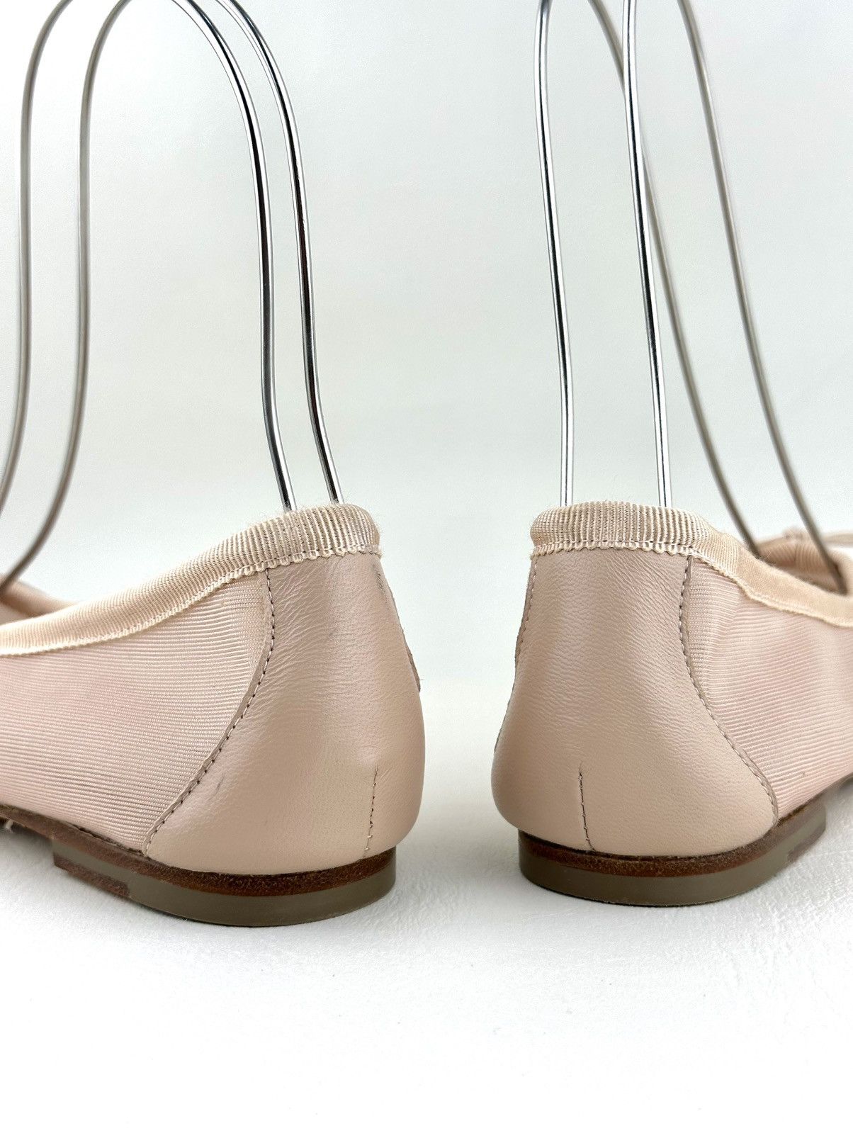 Simone Rocha SIMONE ROCHA Pink Bow Crystal Embellished Ballerinas Size US 7 / IT 37 - 7 Thumbnail