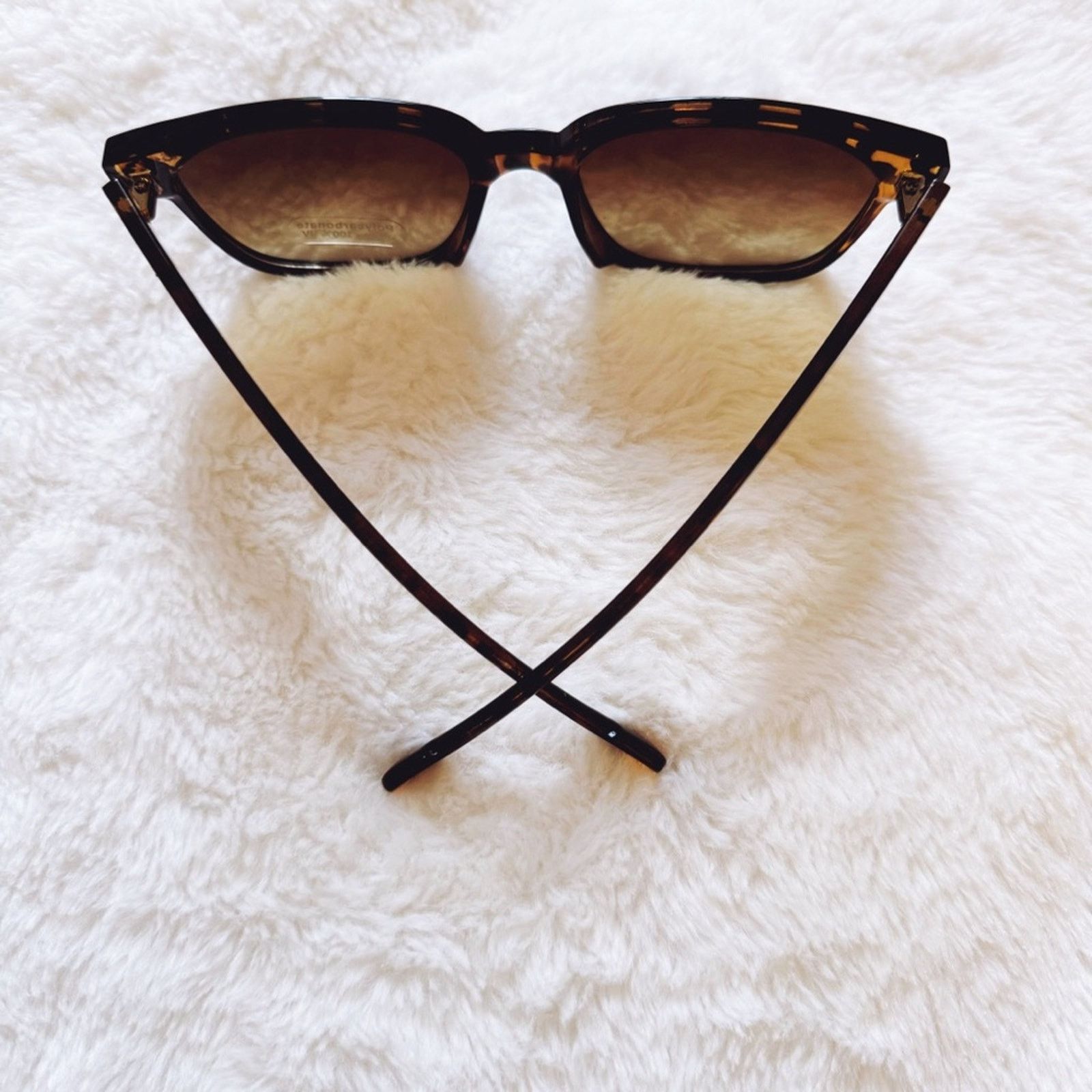 Other Octavia Tortoise Brown Oversized Chic Sunglasses Size ONE SIZE - 8 Thumbnail