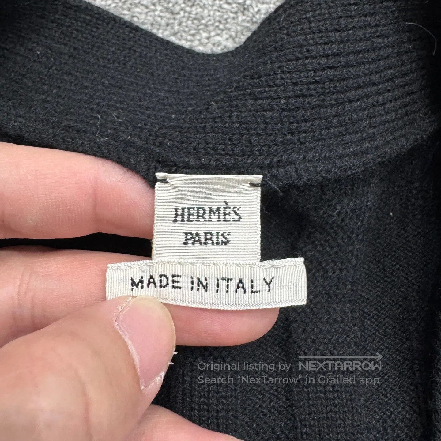 Hermes Hermes size40 Full-print wool knit cardigan| Size US XXS / EU 40 - 3 Thumbnail