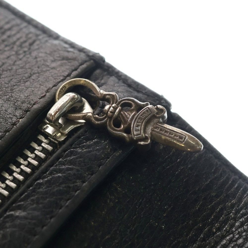 Chrome Hearts Chrome Hearts Wave Leather Wallet Black Size ONE SIZE - 5 Thumbnail