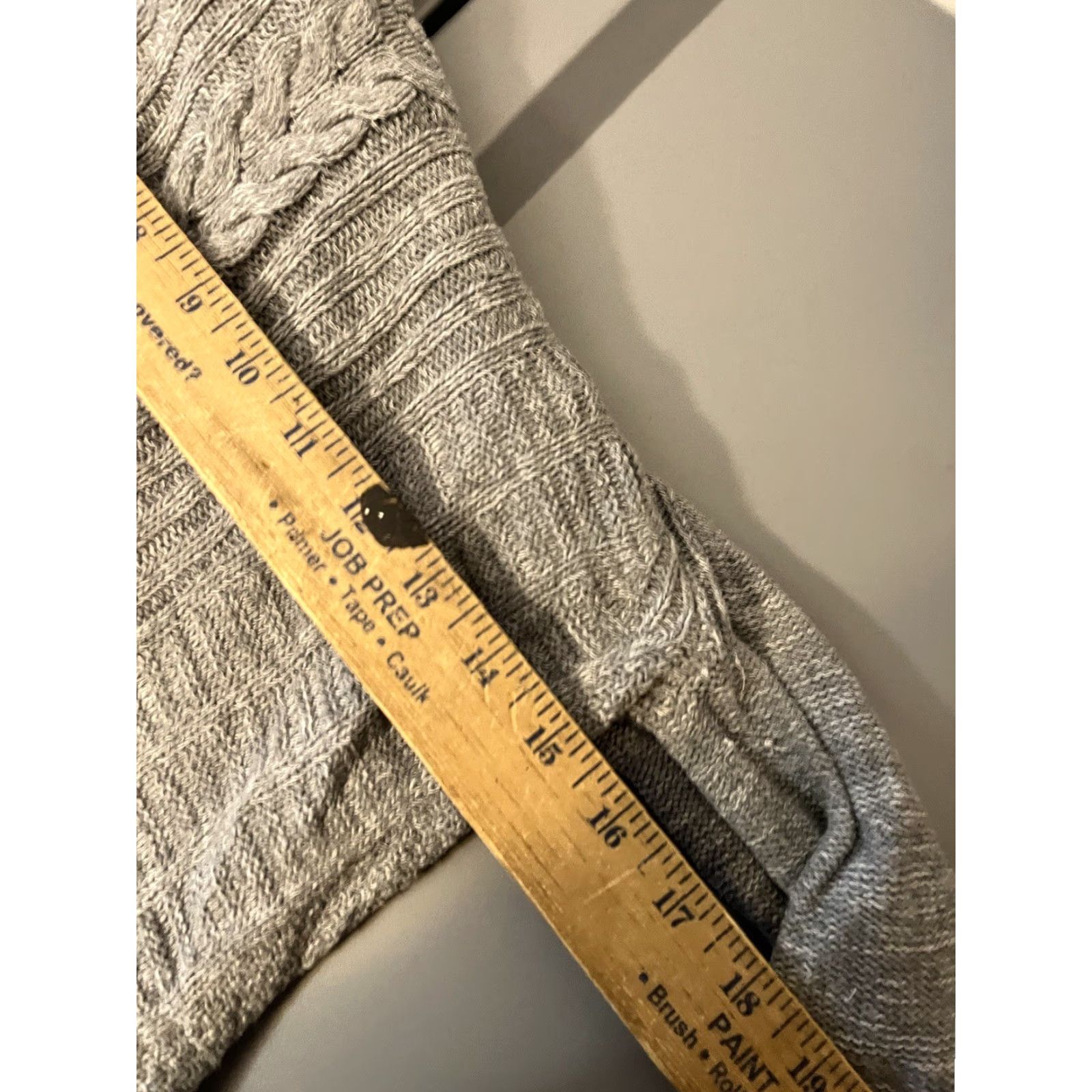 DKNY DKNY Jeans Long Sleeve Cowl Neck Cotton Blend Sweater Women Size PS Petite Gray Size S / US 4 / IT 40 - 5 Thumbnail