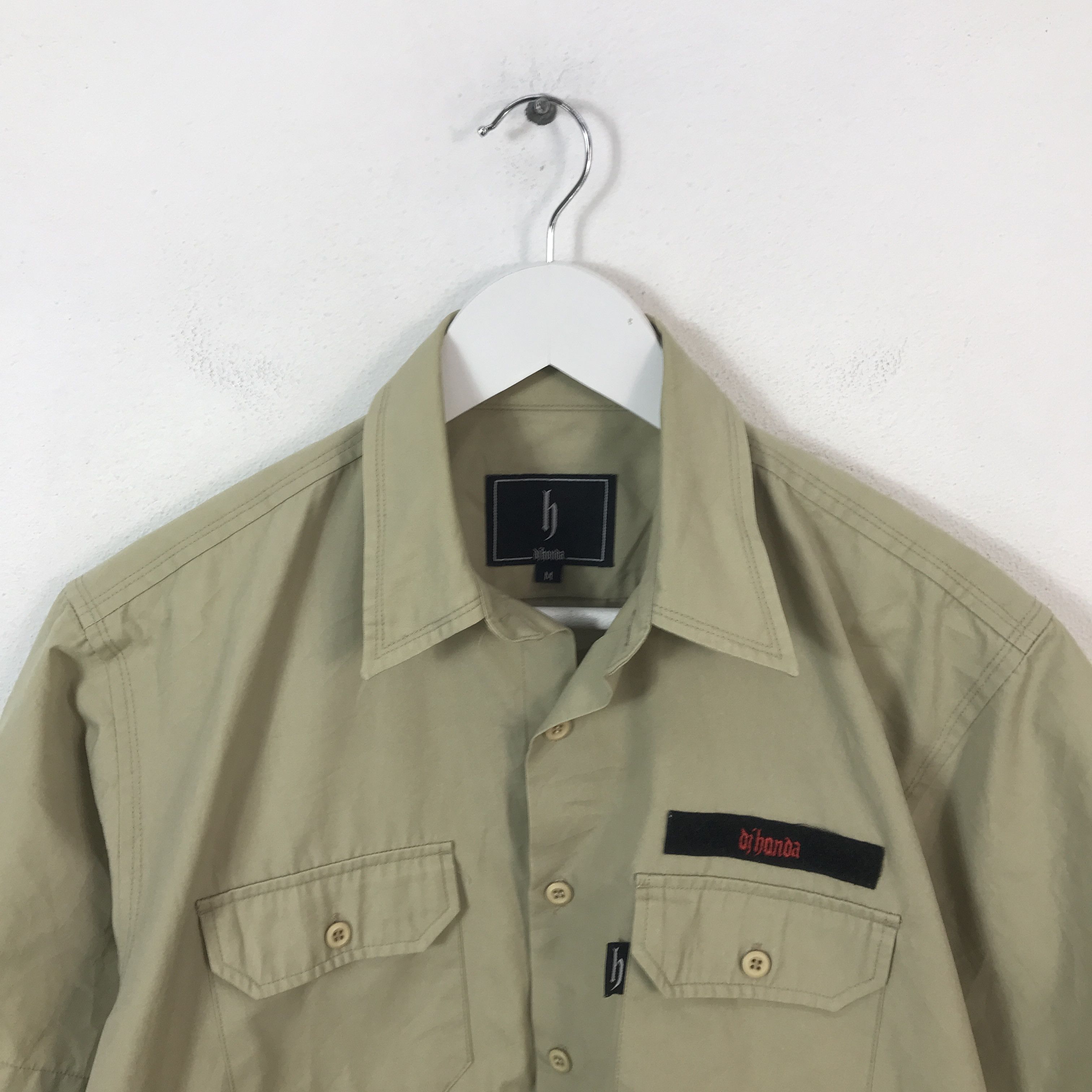 Japanese Brand dj honda Worker Sport Button Up Shirt Size US M / EU 48-50 / 2 - 2 Thumbnail