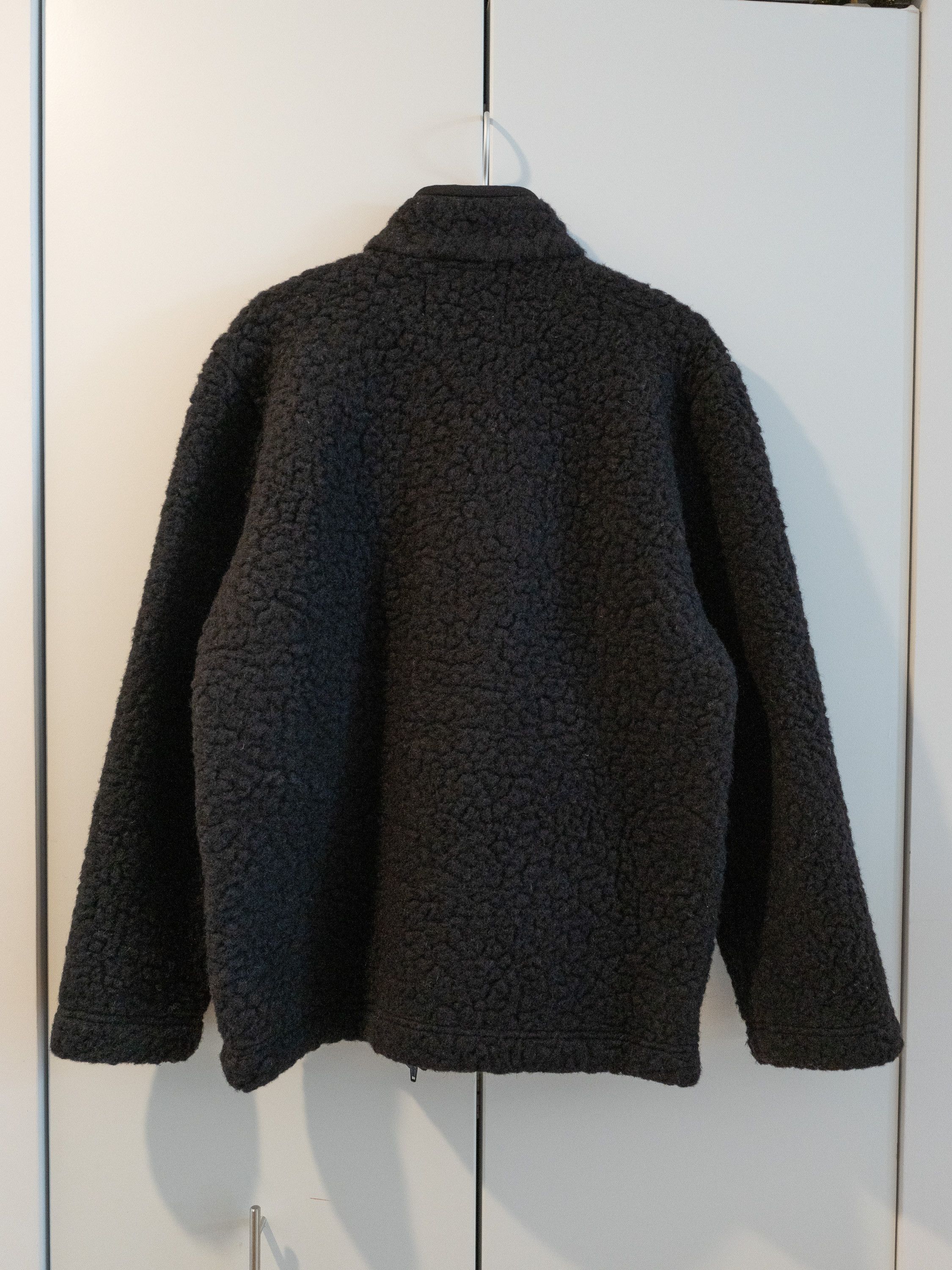 NN07 Wool pile jacket - Black Size US M / EU 48-50 / 2 - 3 Thumbnail