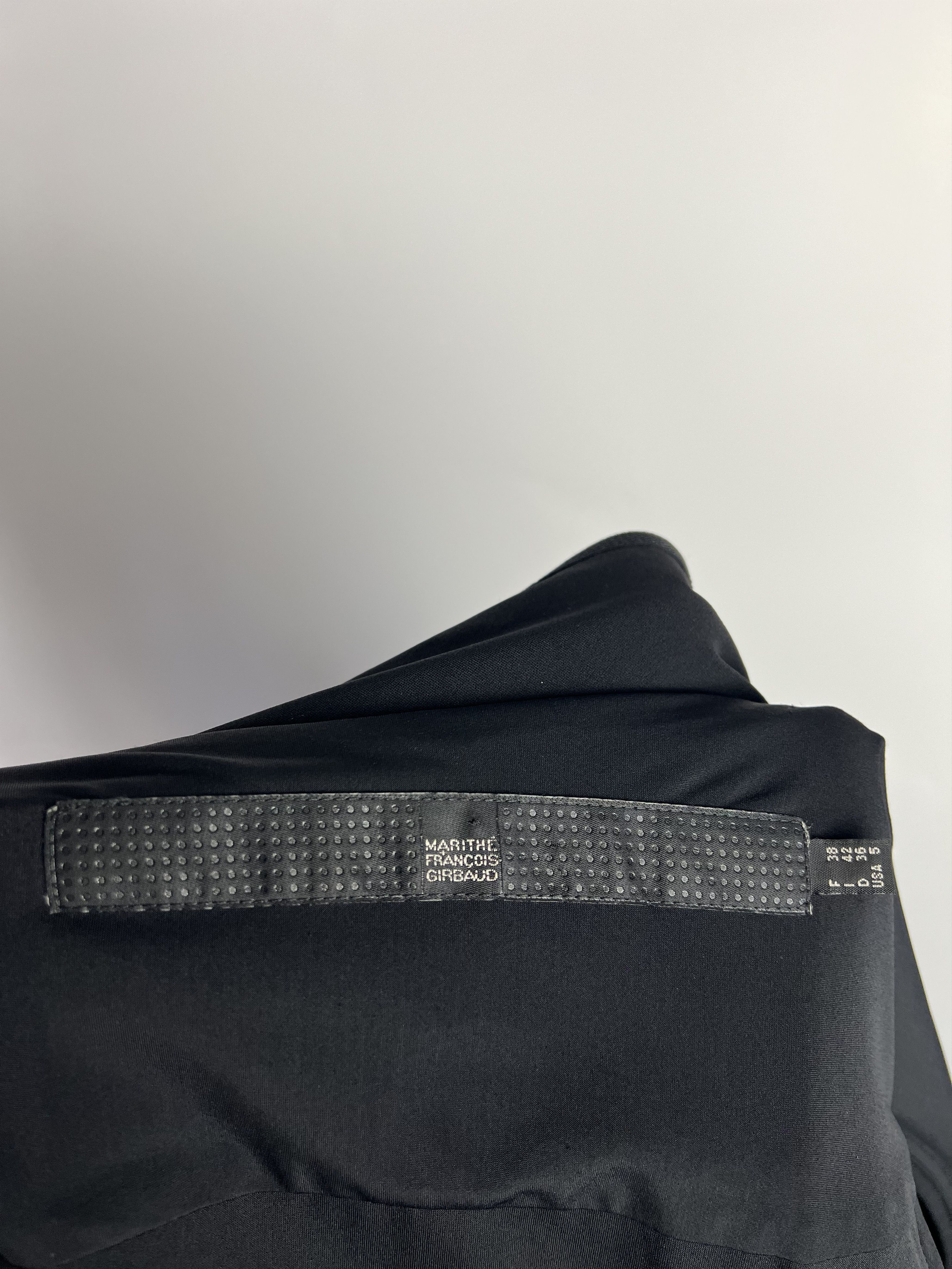 Marithe + Francois Girbaud Marithe Francois Girbaud Black Blazer Jacket Size IT42 US5 Size M / US 6-8 / IT 42-44 - 10 Thumbnail