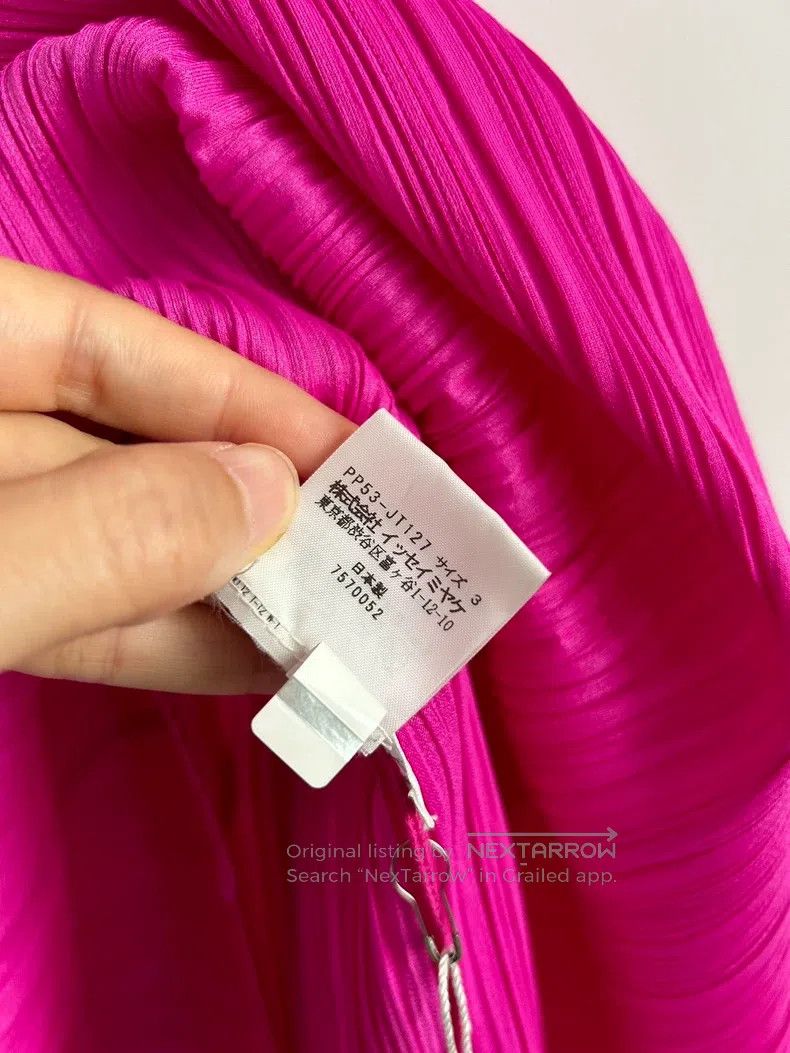 Issey Miyake Issey Miyake Pink Coat Size L / US 10 / IT 46 - 4 Thumbnail