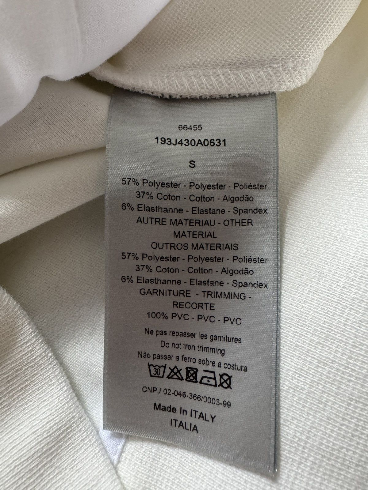 Dior DIOR track jacket STUDY PHOTOS FOR REAL TAPE MEASUREMENTS Size US S / EU 44-46 / 1 - 12 Thumbnail
