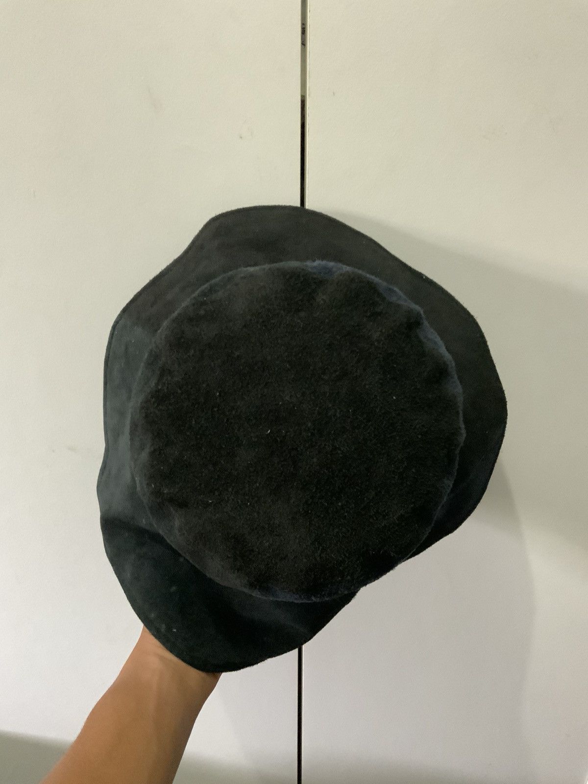 Genuine Leather Suade Leather Bucket Hat Size ONE SIZE - 5 Thumbnail