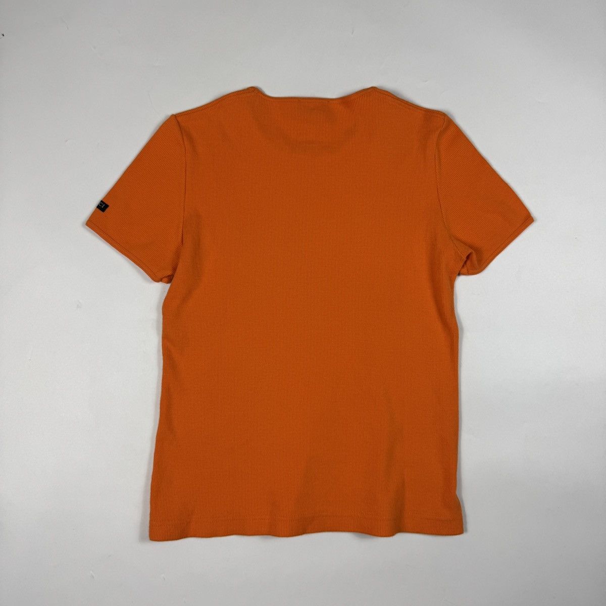 Gucci GUCCI Sleeve Logo Short-Sleeve Ribbed Summer Knit Size M / US 6-8 / IT 42-44 - 2 Thumbnail