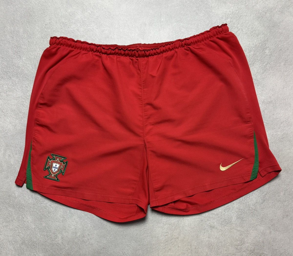 Nike Portugal 2008 2009 Home Football Soccer Shorts Nike Size US 36 / EU 52 - 1 Thumbnail